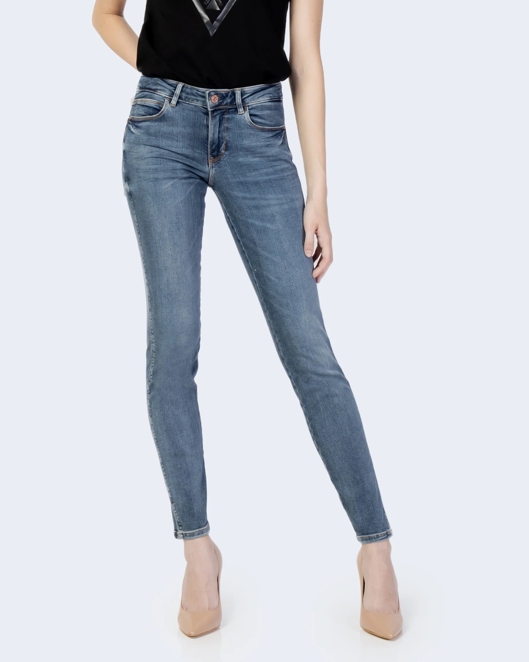 Skinny and Super-skinny jeans Guess CURVE
