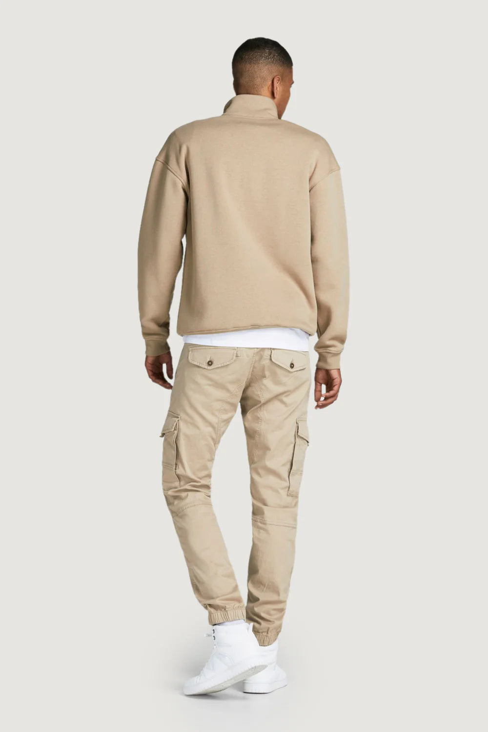 Trousers Jack Jones JPSTPAUL JJFLAKE ANA 542 CROCKERY NOOS