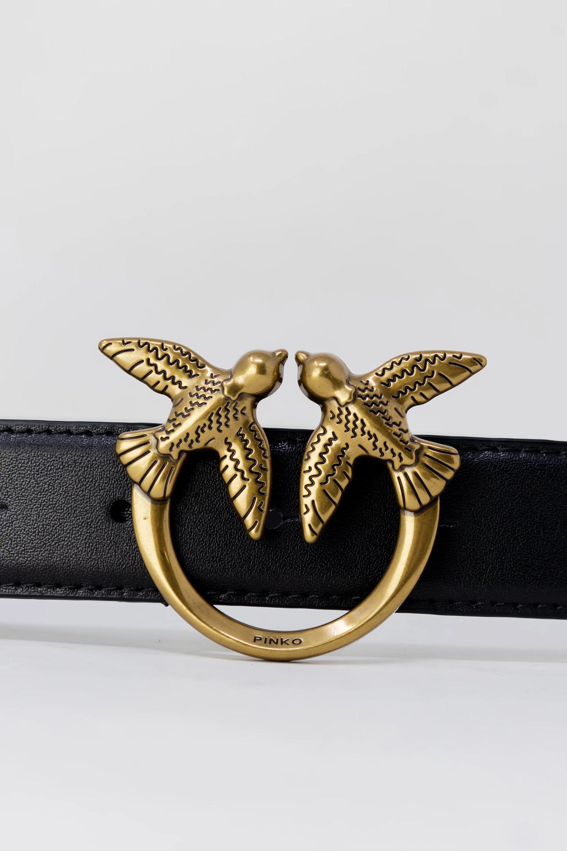Pinko LOVE BERRY H3 SILK CALFSKIN Belt