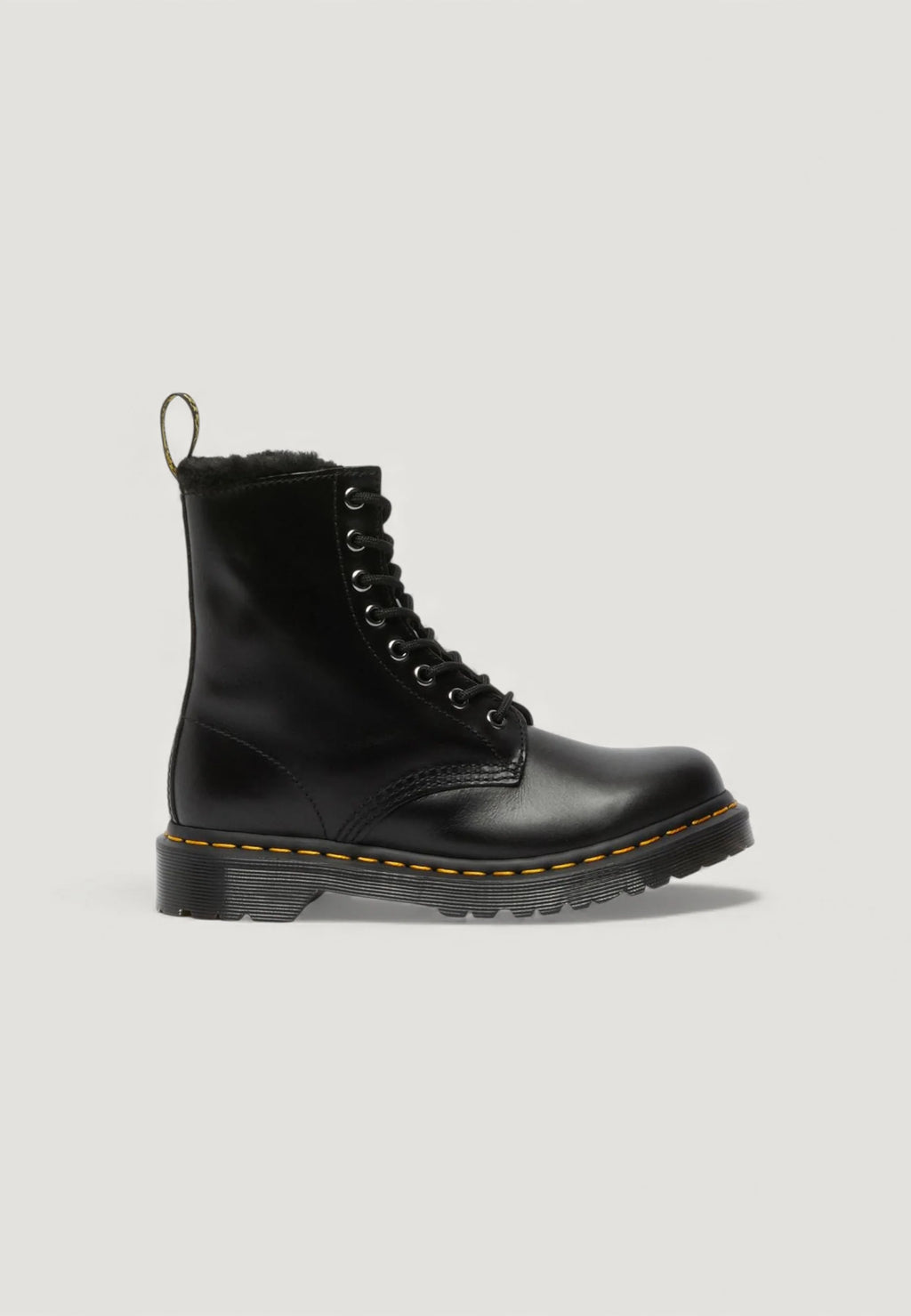 Combats boots Dr. Martens 1460 SERENA DARK GREY