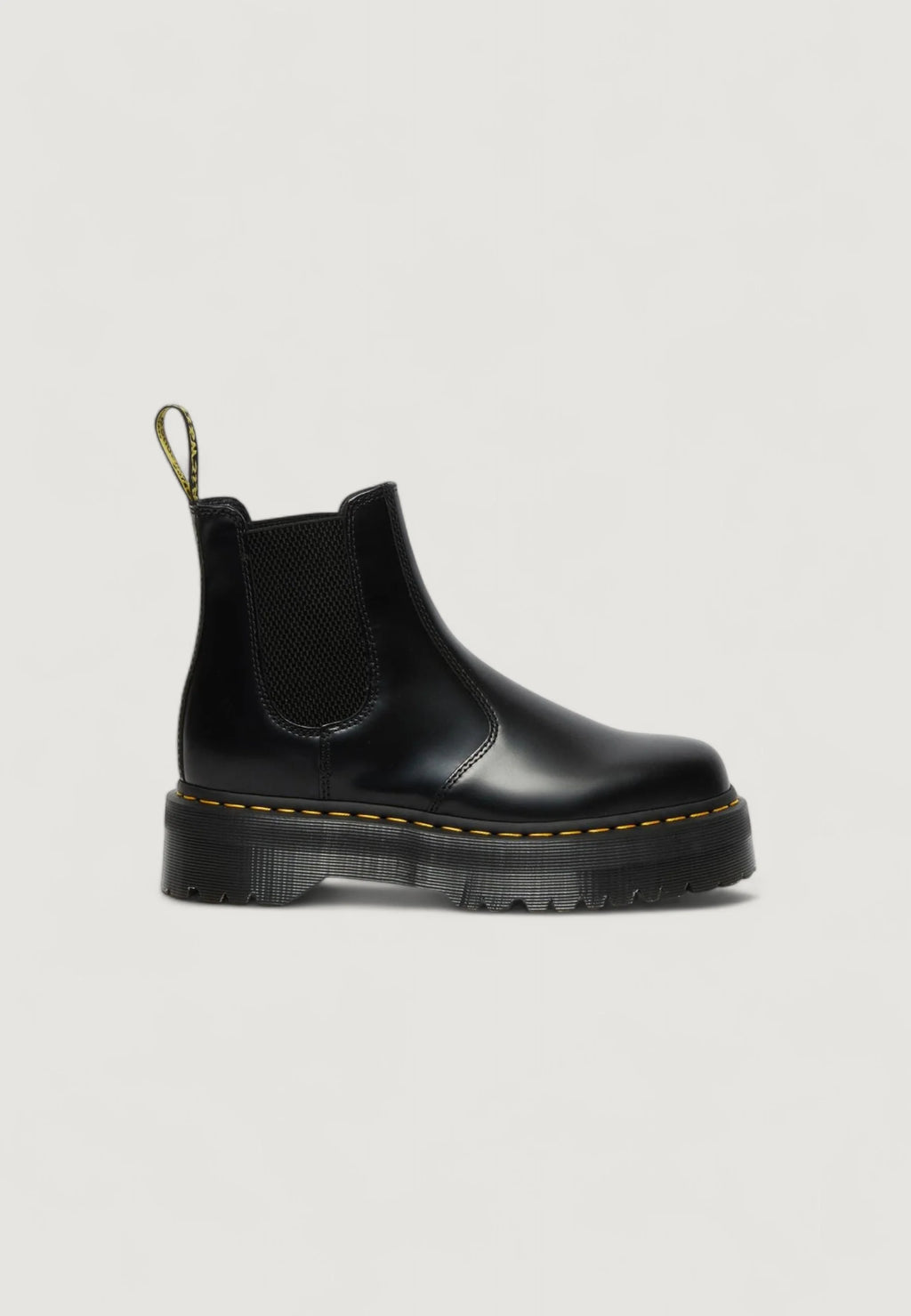 Boots and ankle boots Dr. Martens 2976 QUAD BLACK POLISHED SMOOTH
