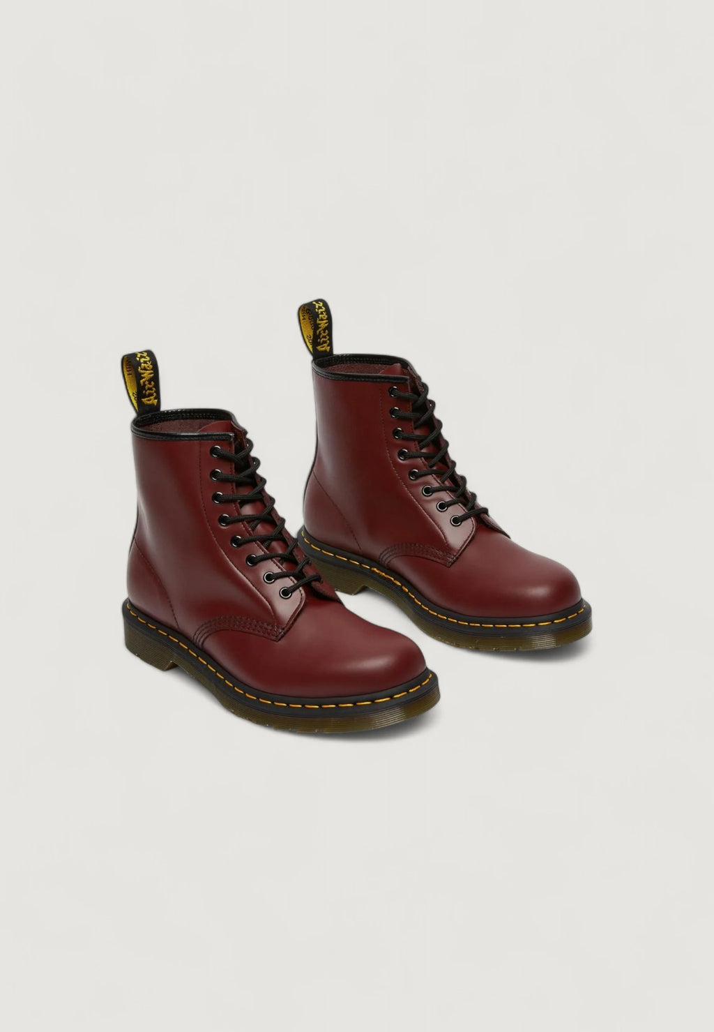 Combats boots Dr. Martens 1460 Smooth Cherry