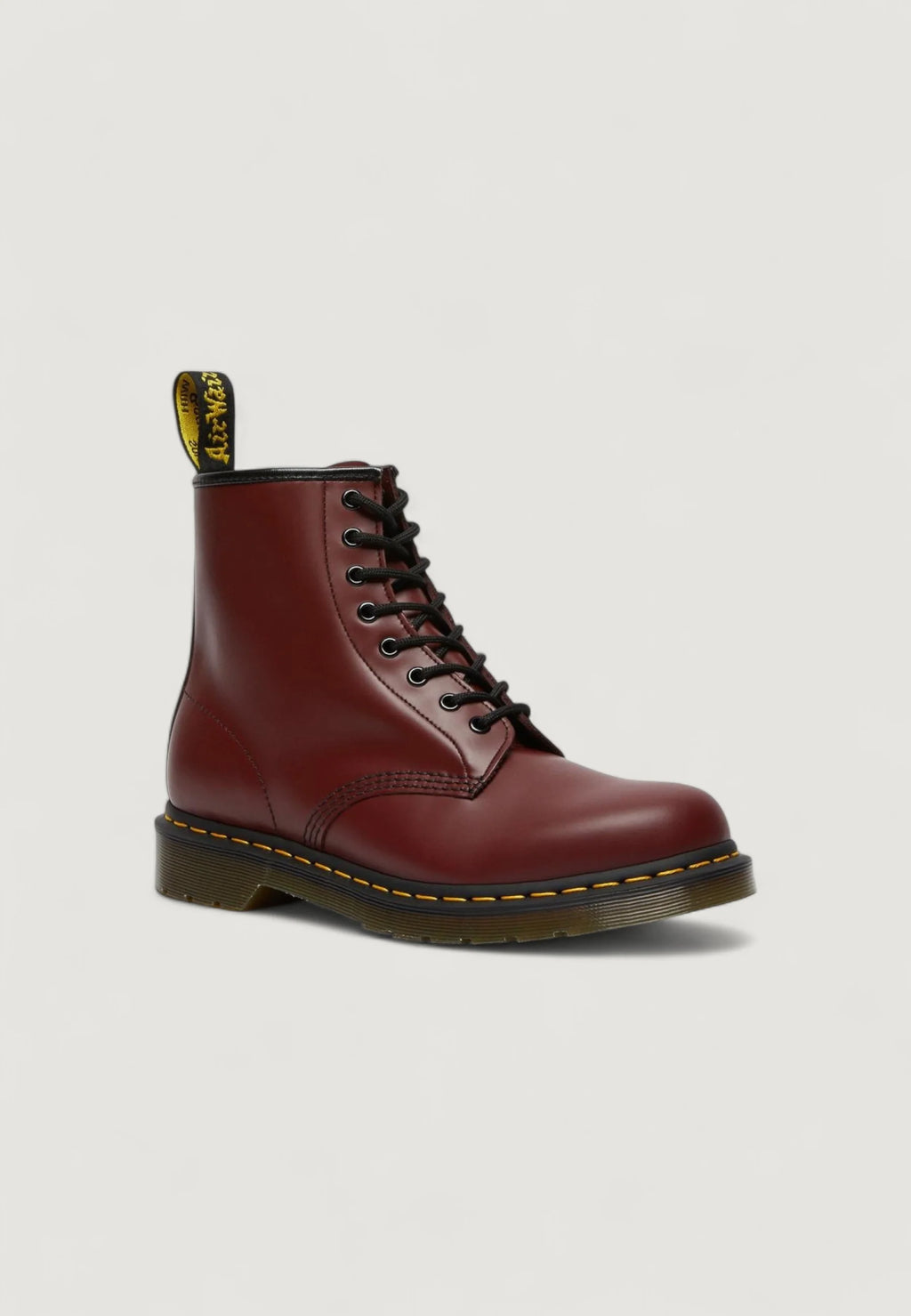 Combats boots Dr. Martens 1460 Smooth Cherry
