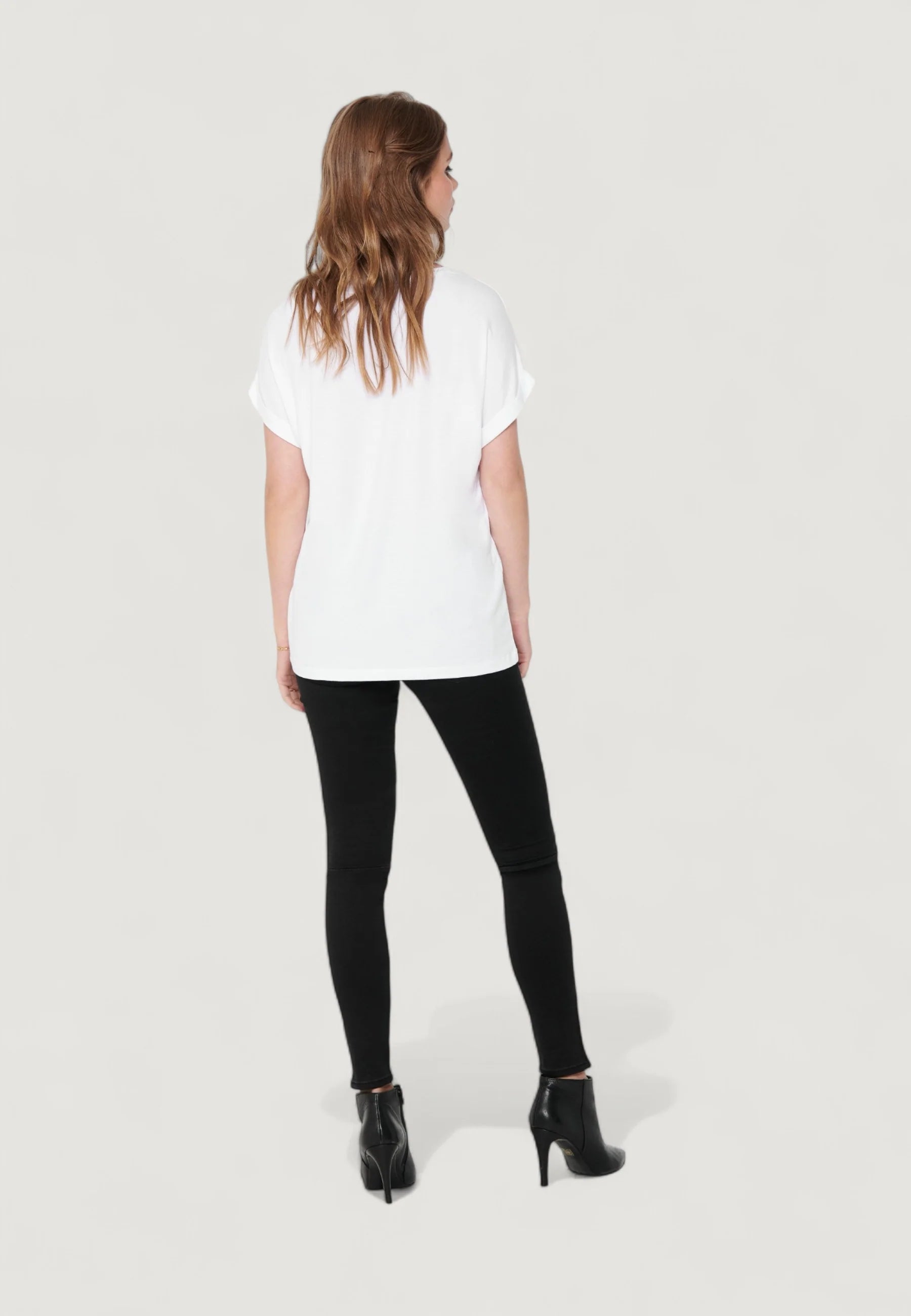 T-shirts Only ONLMOSTER NECK TOP NOOS JRS