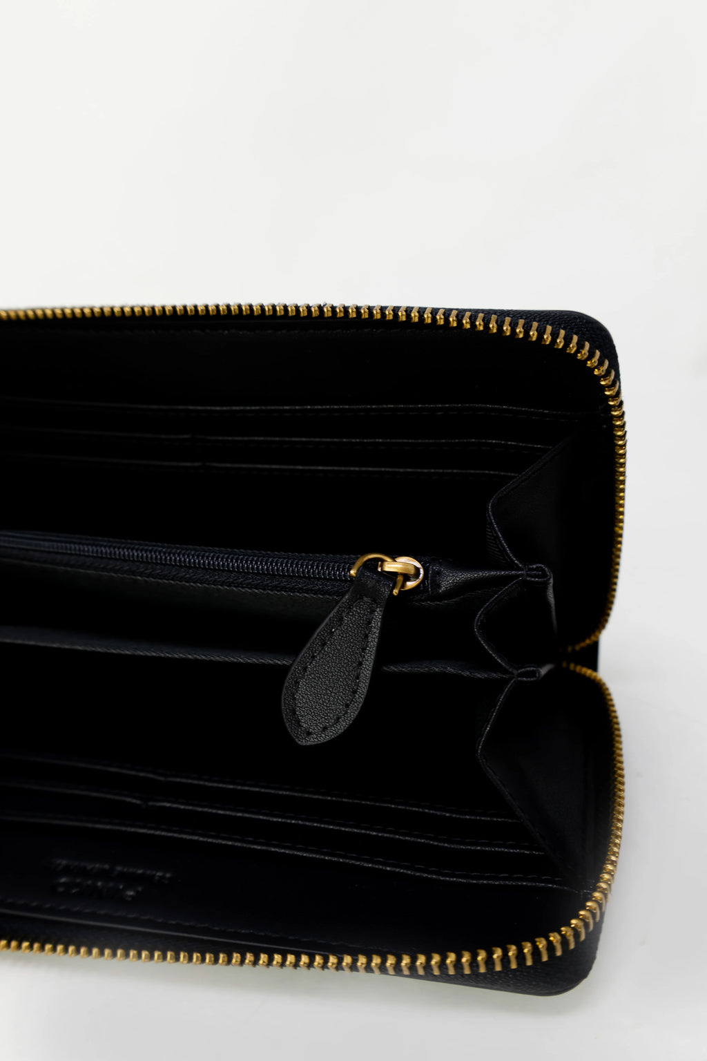 Pinko RYDER ZIP AROUND CALFSKIN SILK large wallet