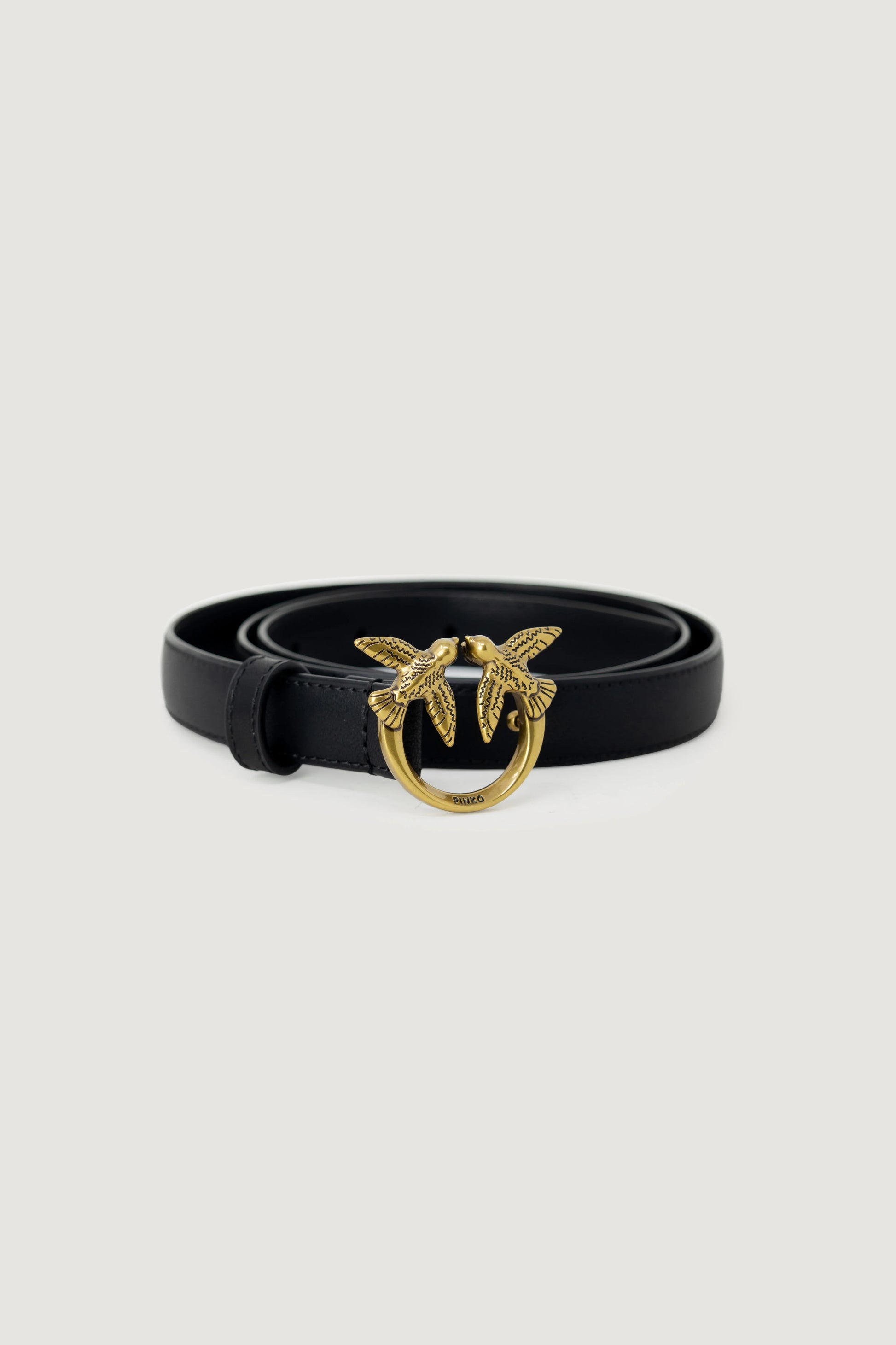Pinko LOVE BERRY H2 CALFSKIN SILK Belt