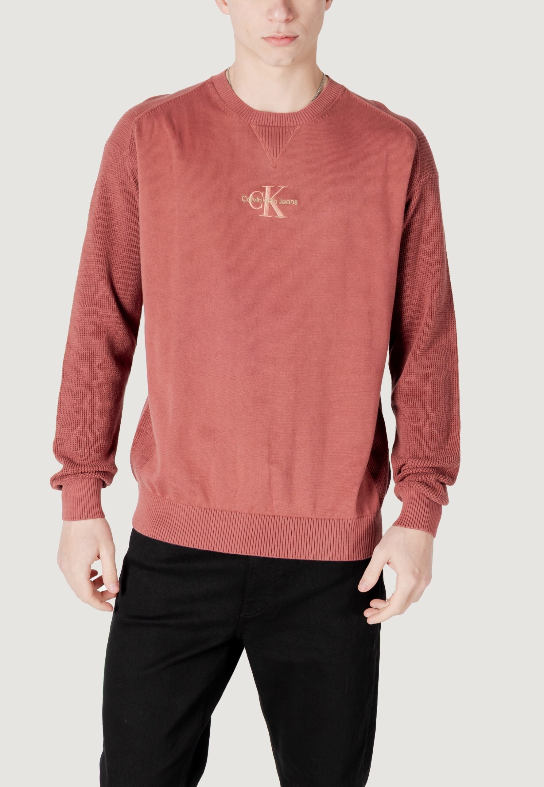 Calvin Klein Jeans Monologue Sweater - Rust