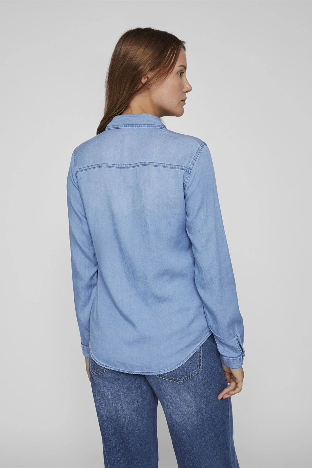 Vila Clothes VIBISTA DENIM SHIRT Long Sleeve Shirt