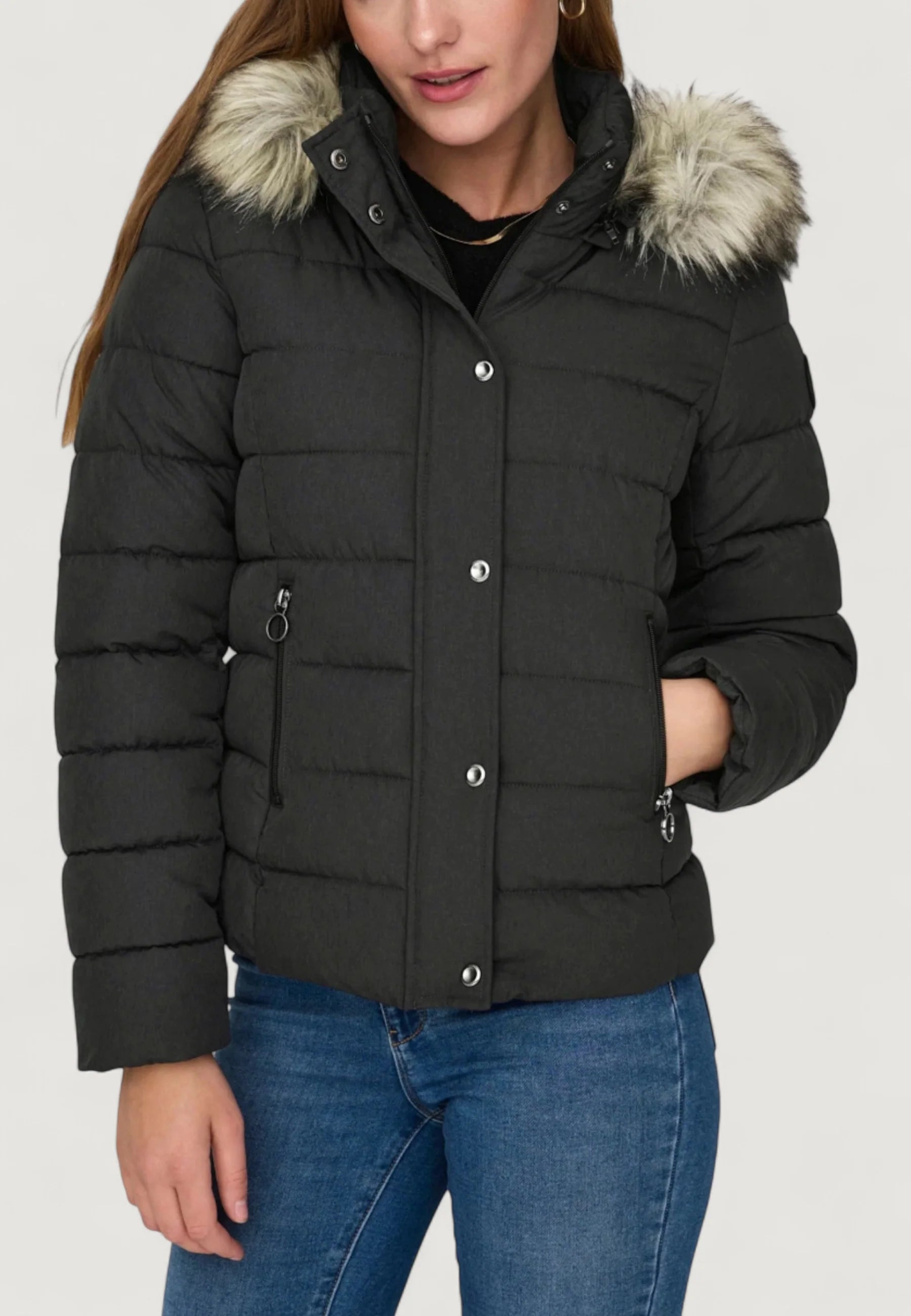 Only ONLNEWLUNA QUILTED JACKET CC OTW down jacket