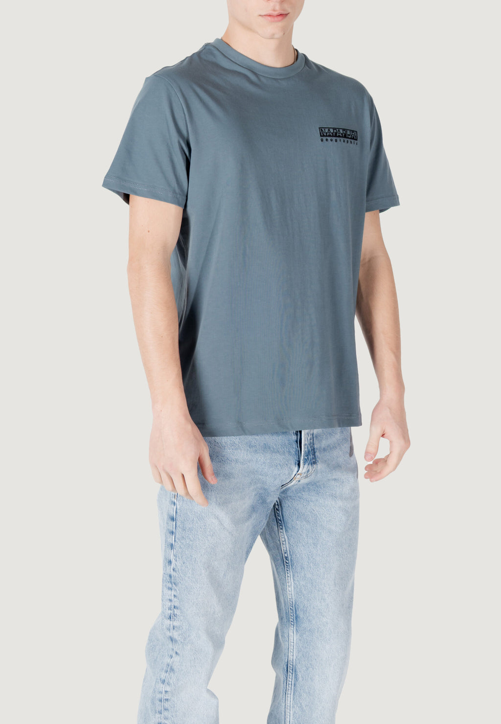 Napapijri S-Vignoni Back T-Shirt - Dark Grey
