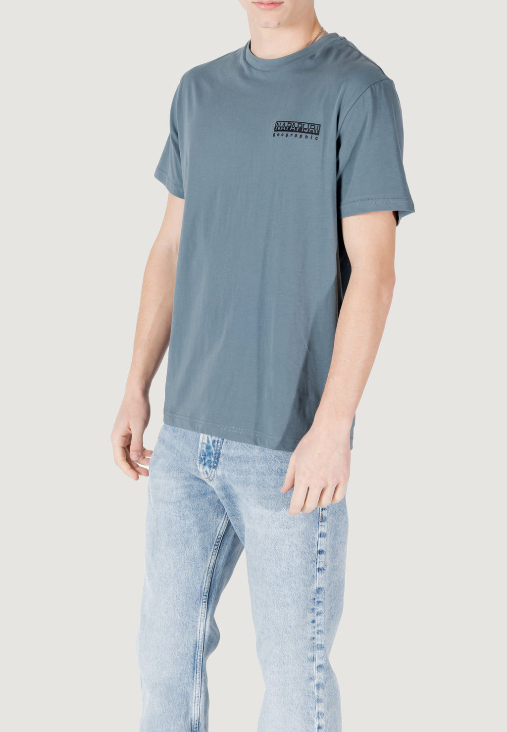 Napapijri S-Vignoni Back T-Shirt - Dark Grey