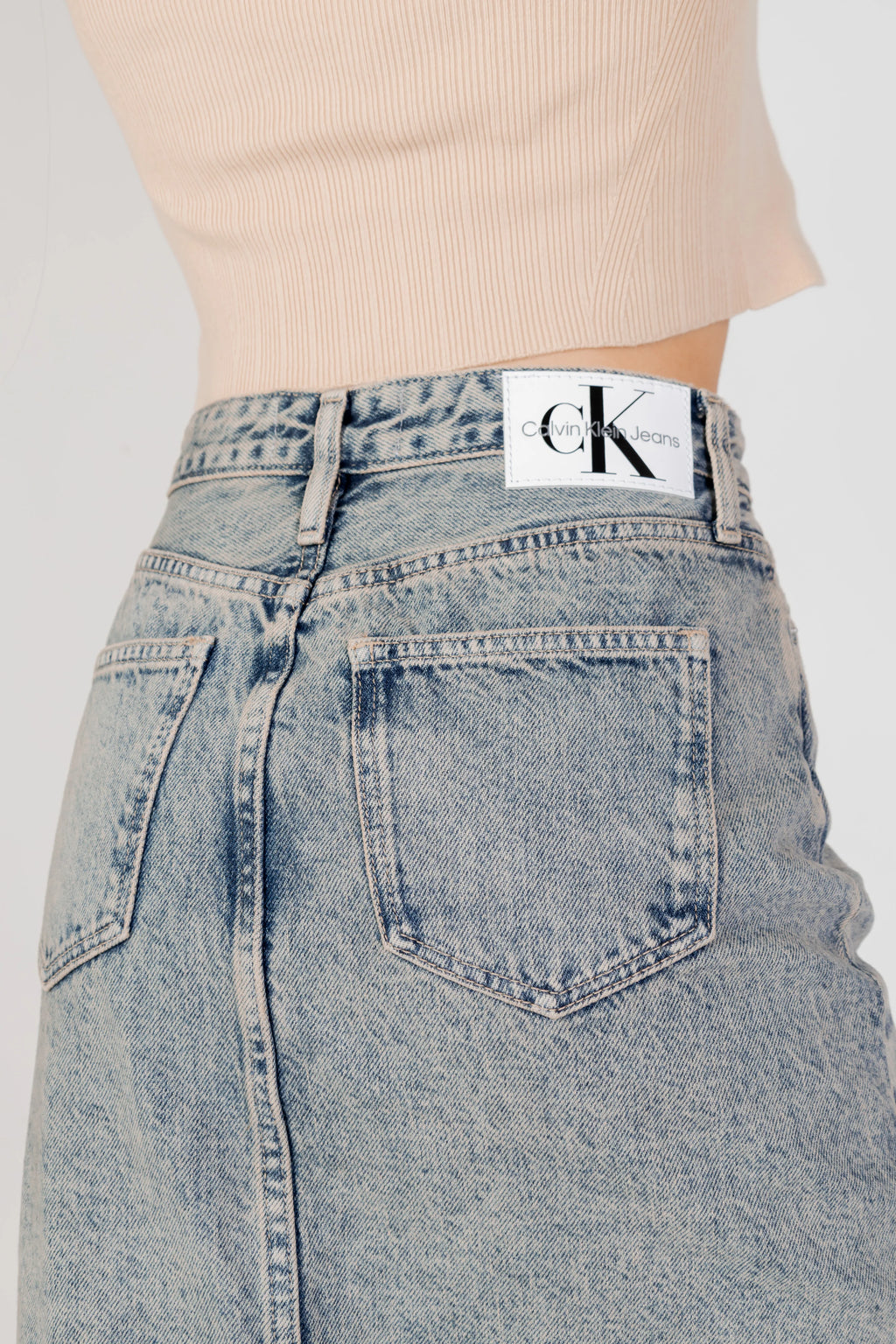 Calvin Klein Jeans FRONT SPLIT MAXI long skirt