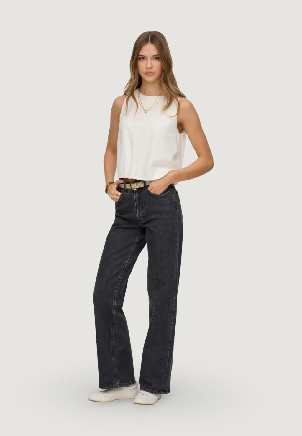 Only ONLJUICY HW REA244 NOOS wide jeans