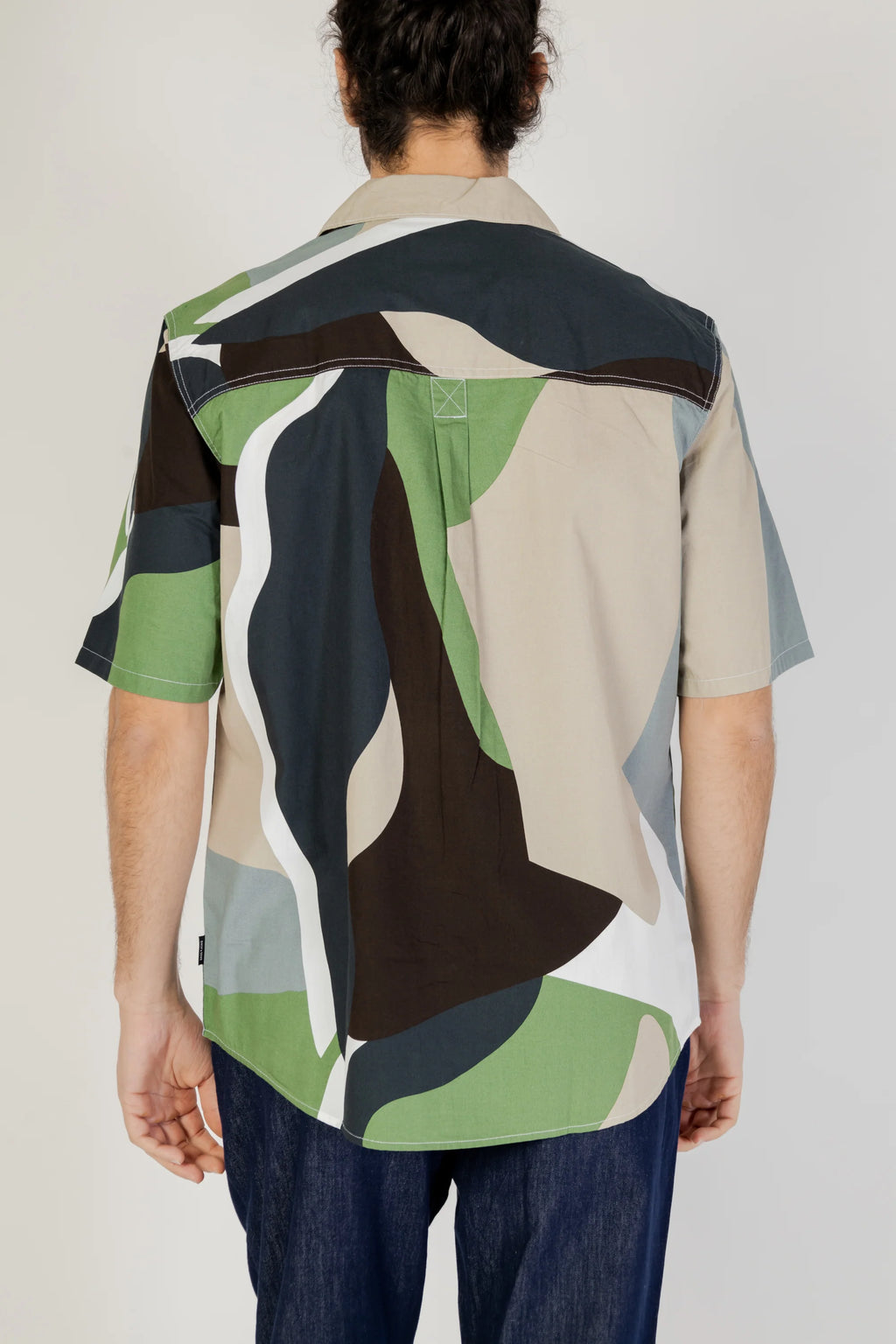Short sleeve shirt Only & Sons Onstie Rlx Ss Aop Resort