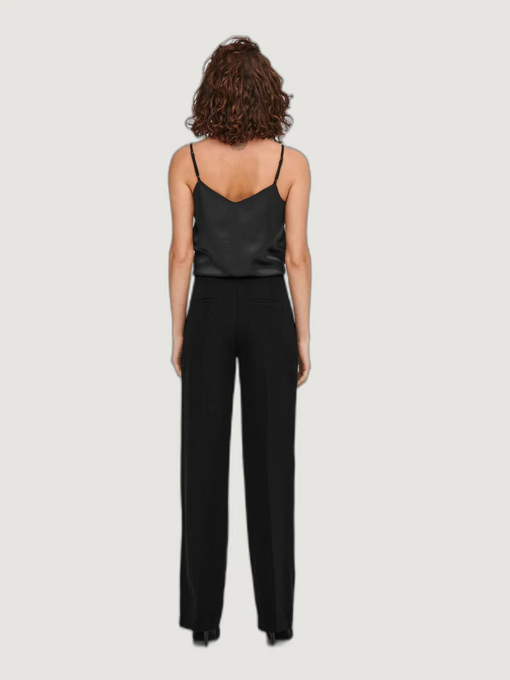 High waist trousers Only ONLBERRY HW WIDE PANT TLR NOOS