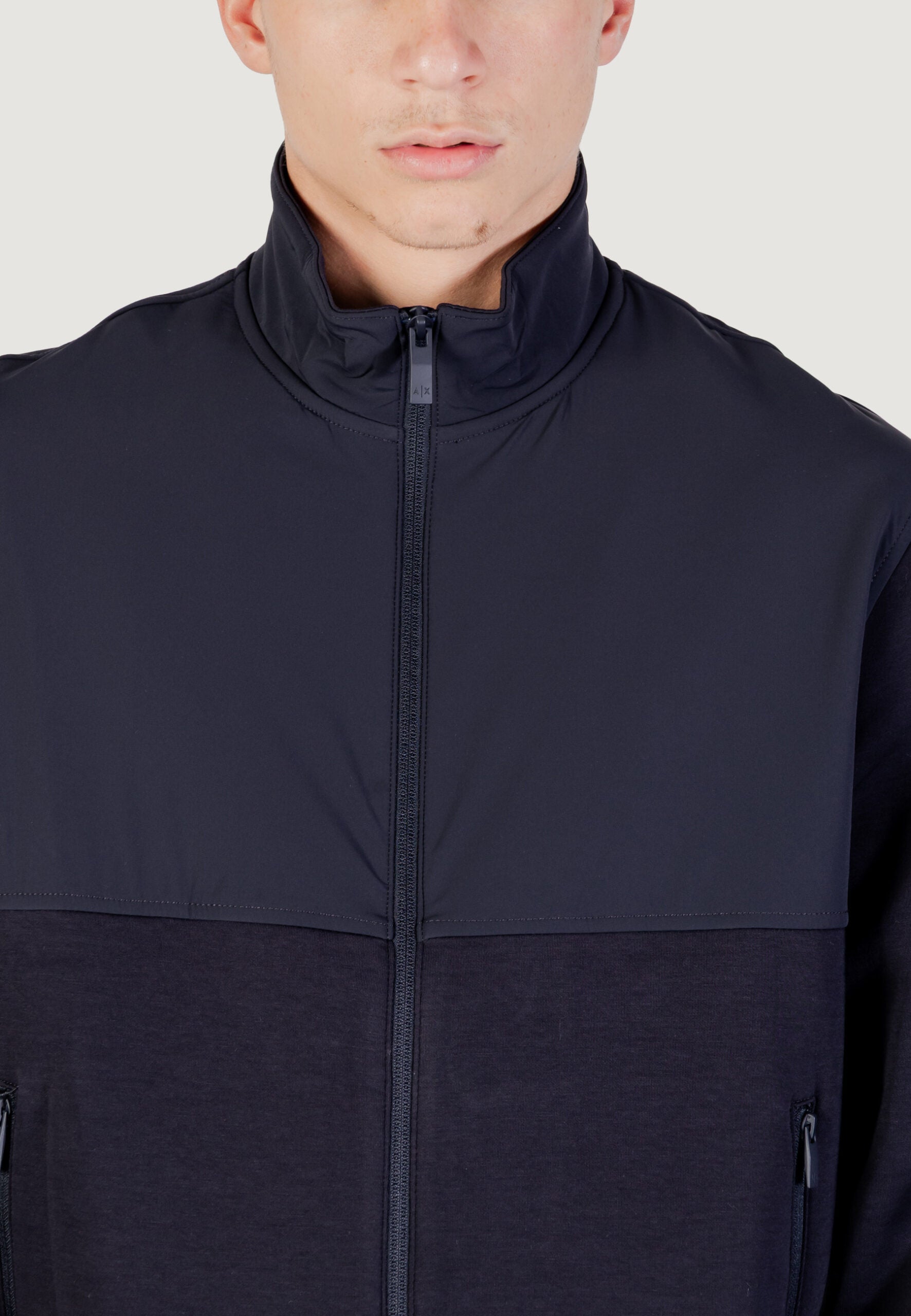 Armani Exchange Men's Dark Blue Blazer