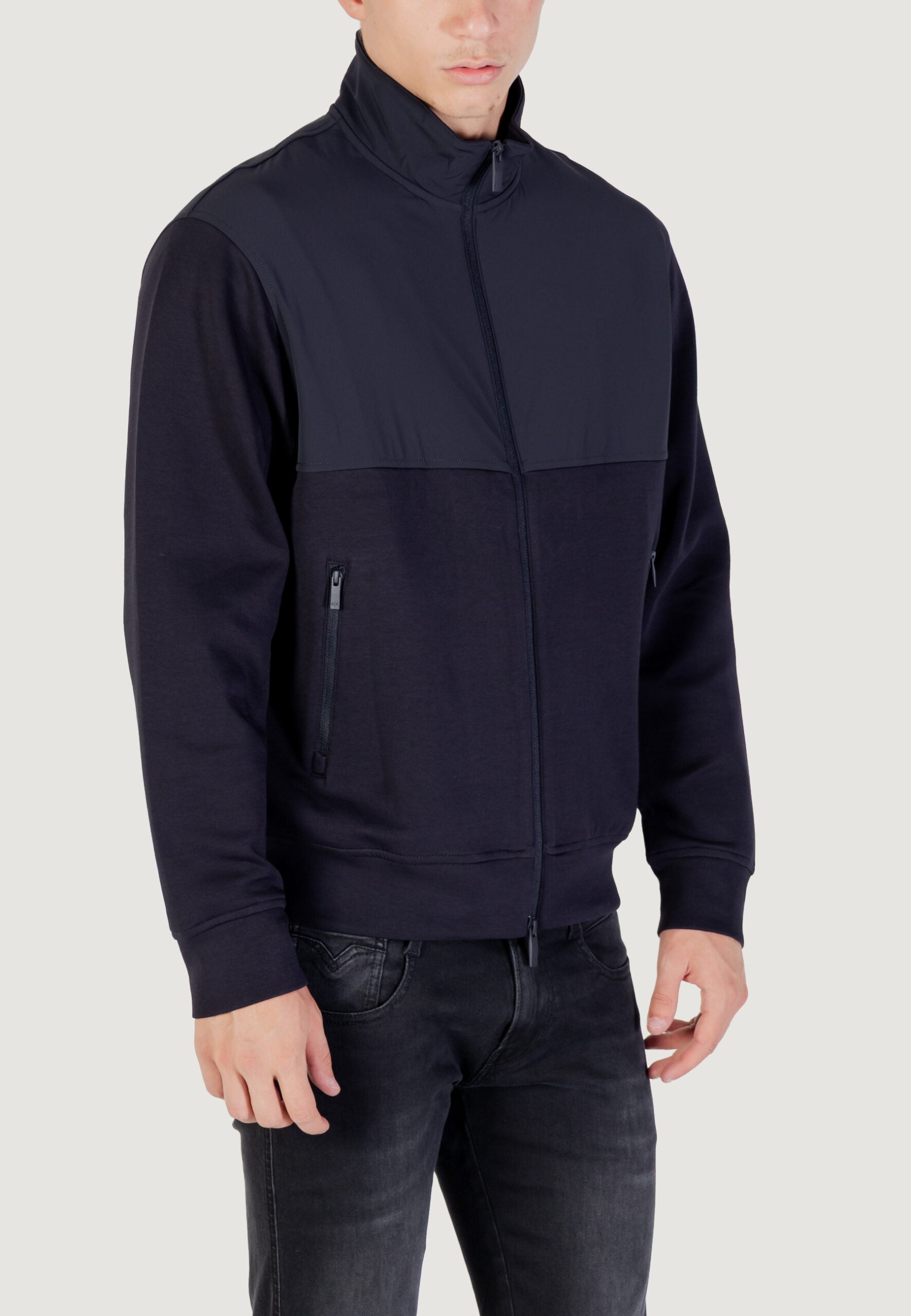 Armani Exchange Men's Dark Blue Blazer