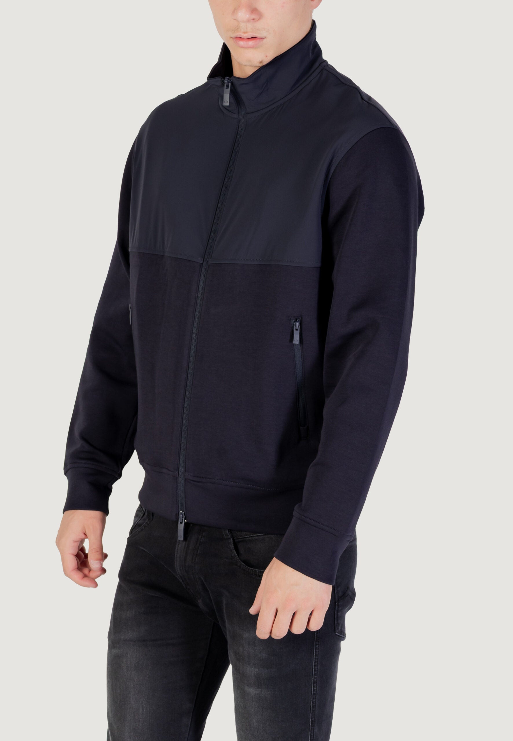 Armani Exchange Men's Dark Blue Blazer