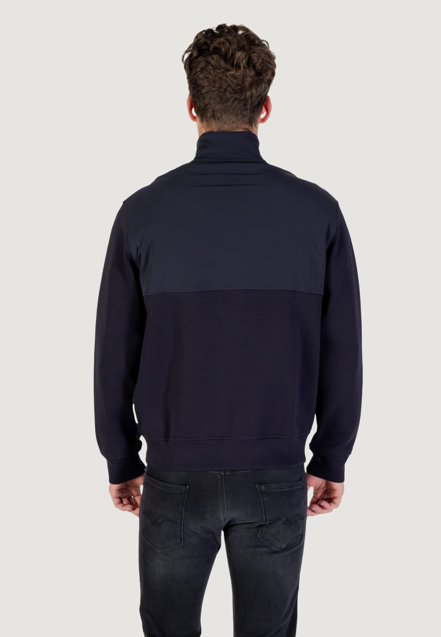 Armani Exchange Men's Dark Blue Blazer
