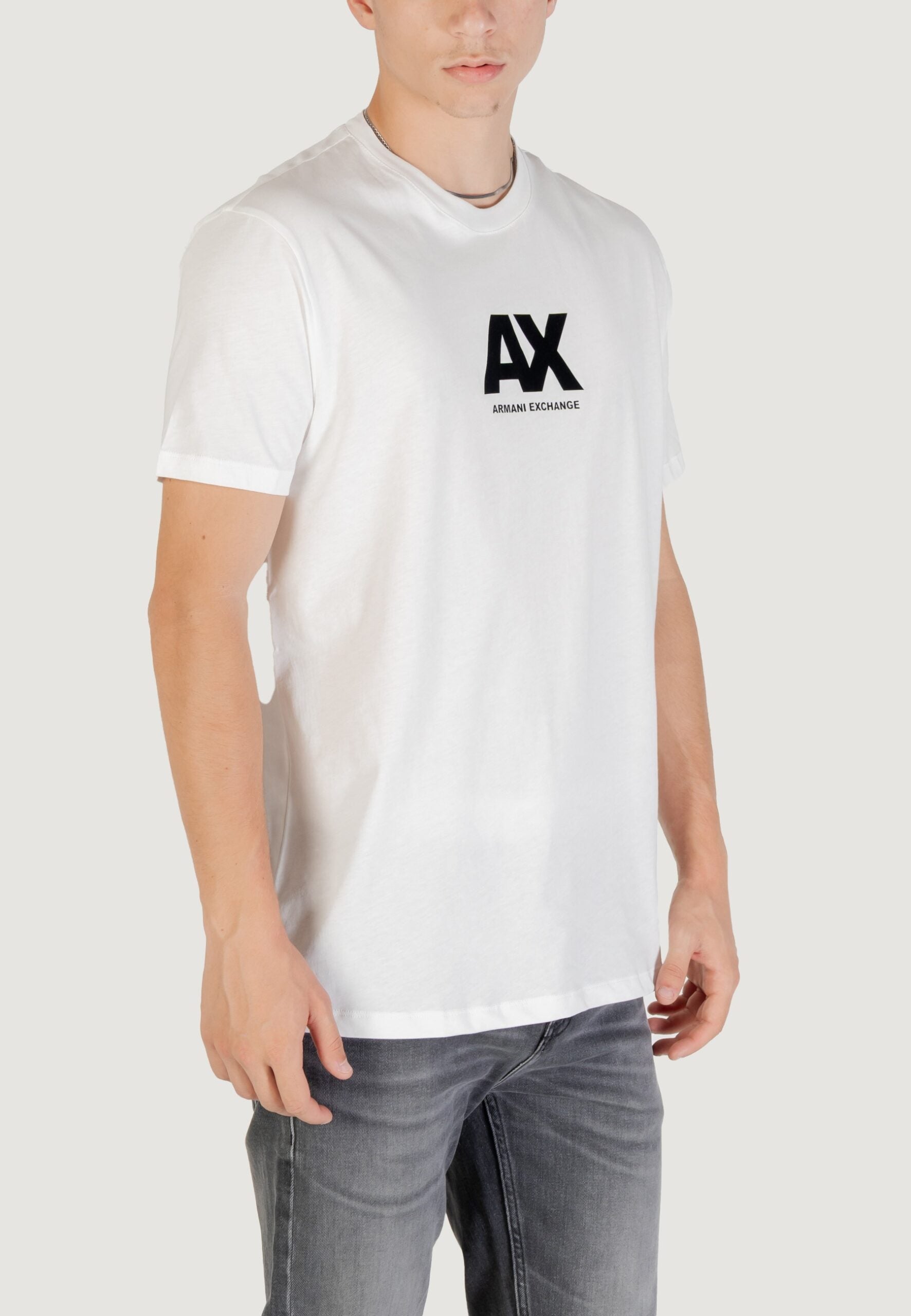 Armani Exchange Men's White T-Shirt XM001403 AF16432