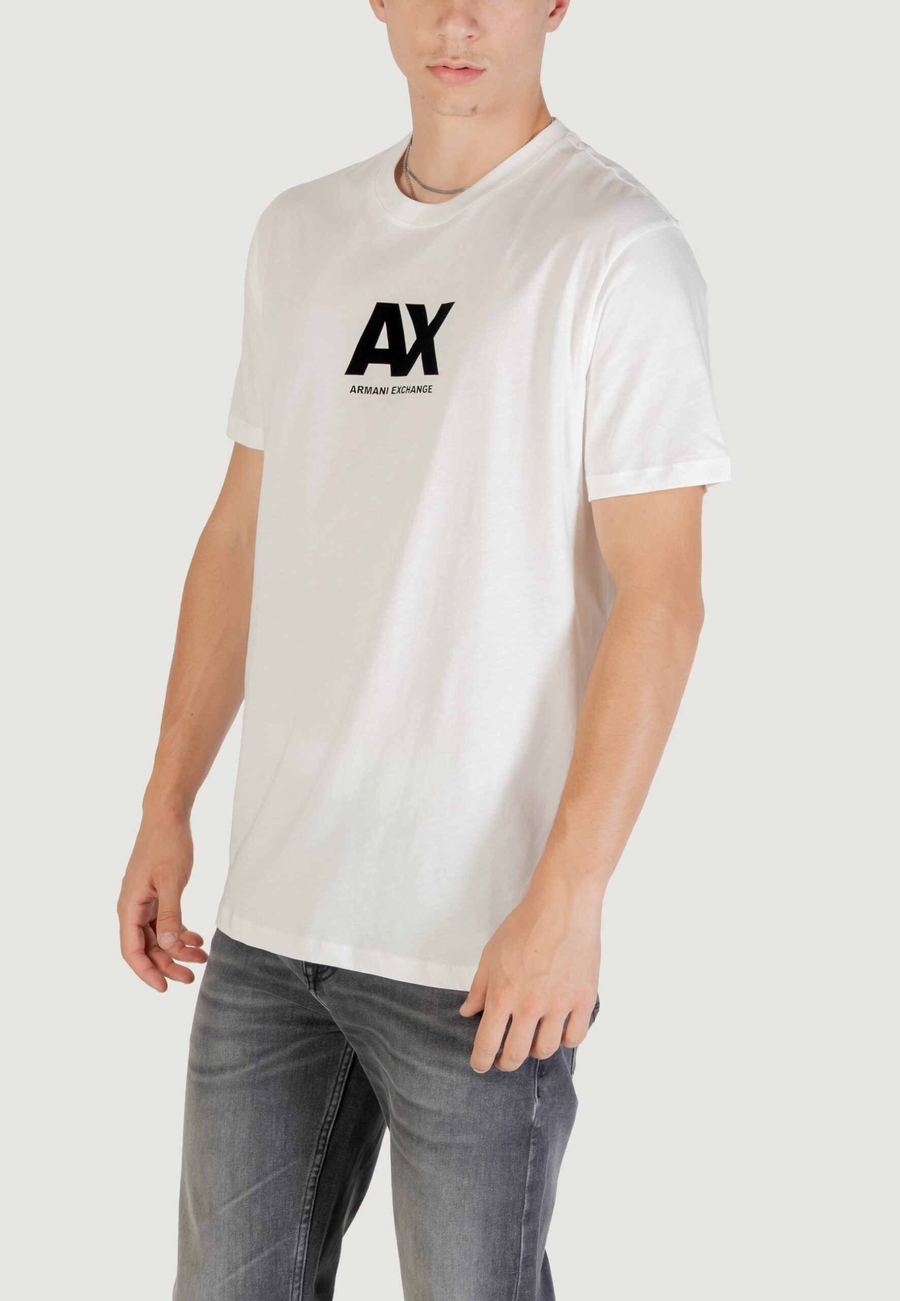 Armani Exchange Men's White T-Shirt XM001403 AF16432