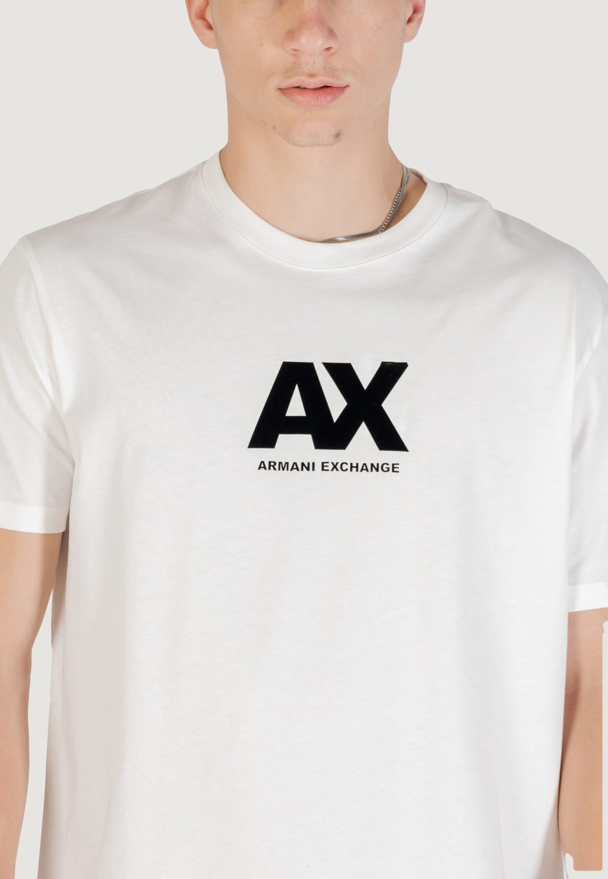 Armani Exchange Men's White T-Shirt XM001403 AF16432
