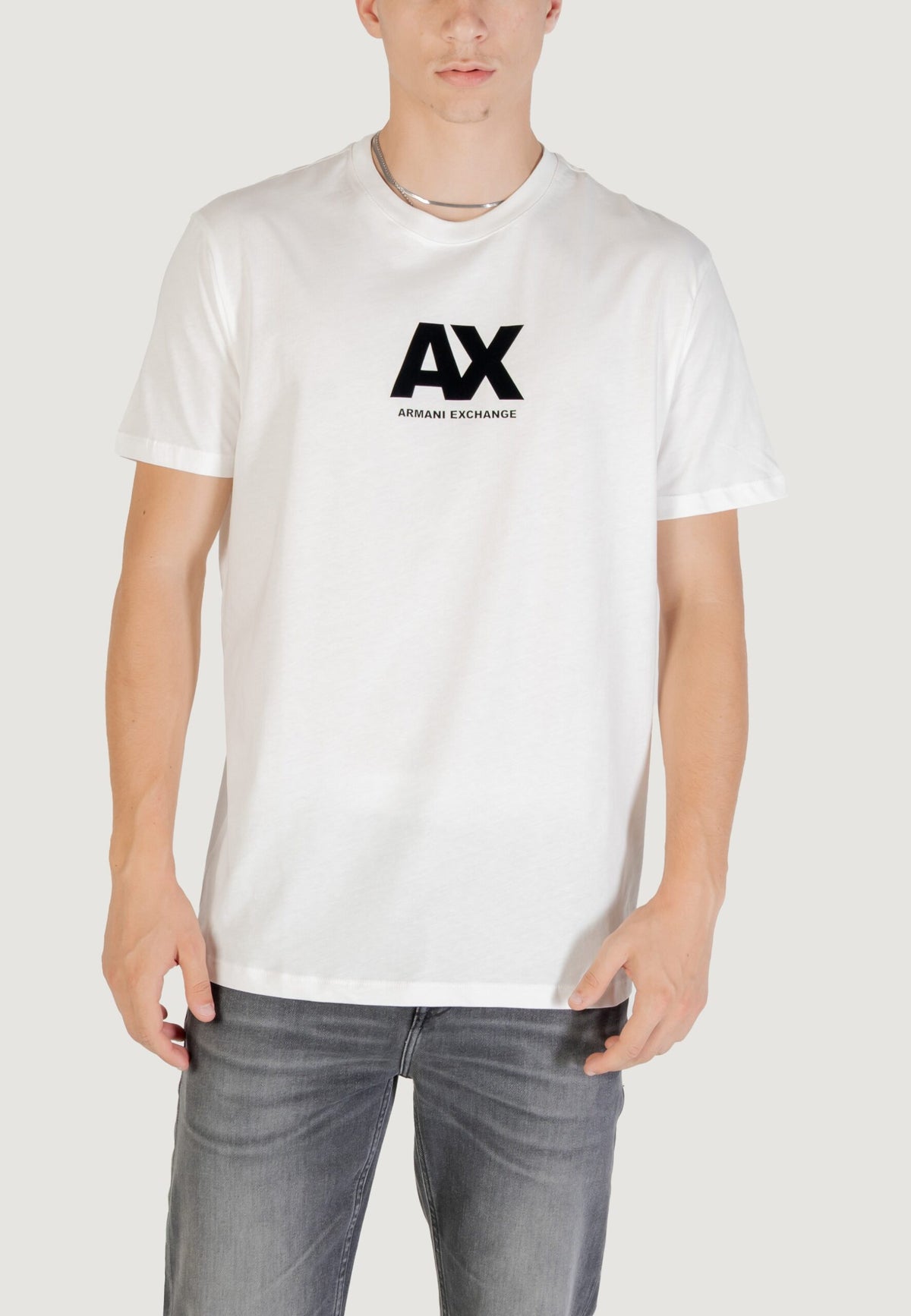 Armani Exchange Men's White T-Shirt XM001403 AF16432