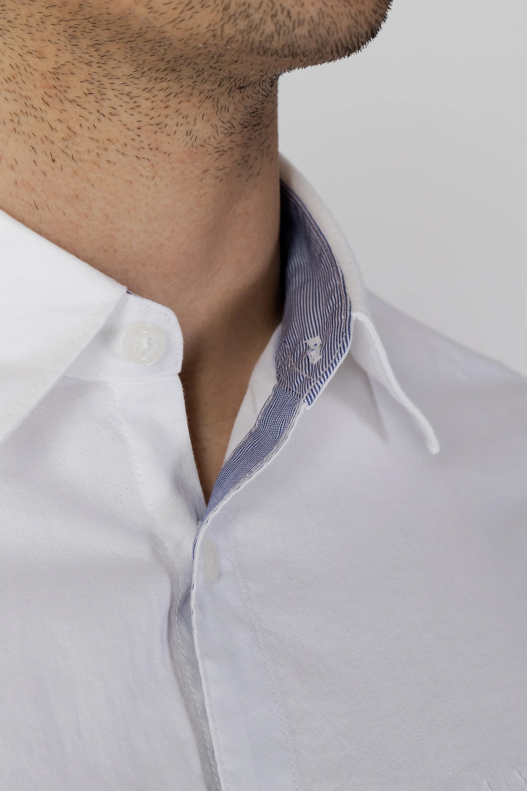 Long sleeve shirt Armani Exchange 8NZCGB Z8ANZ white