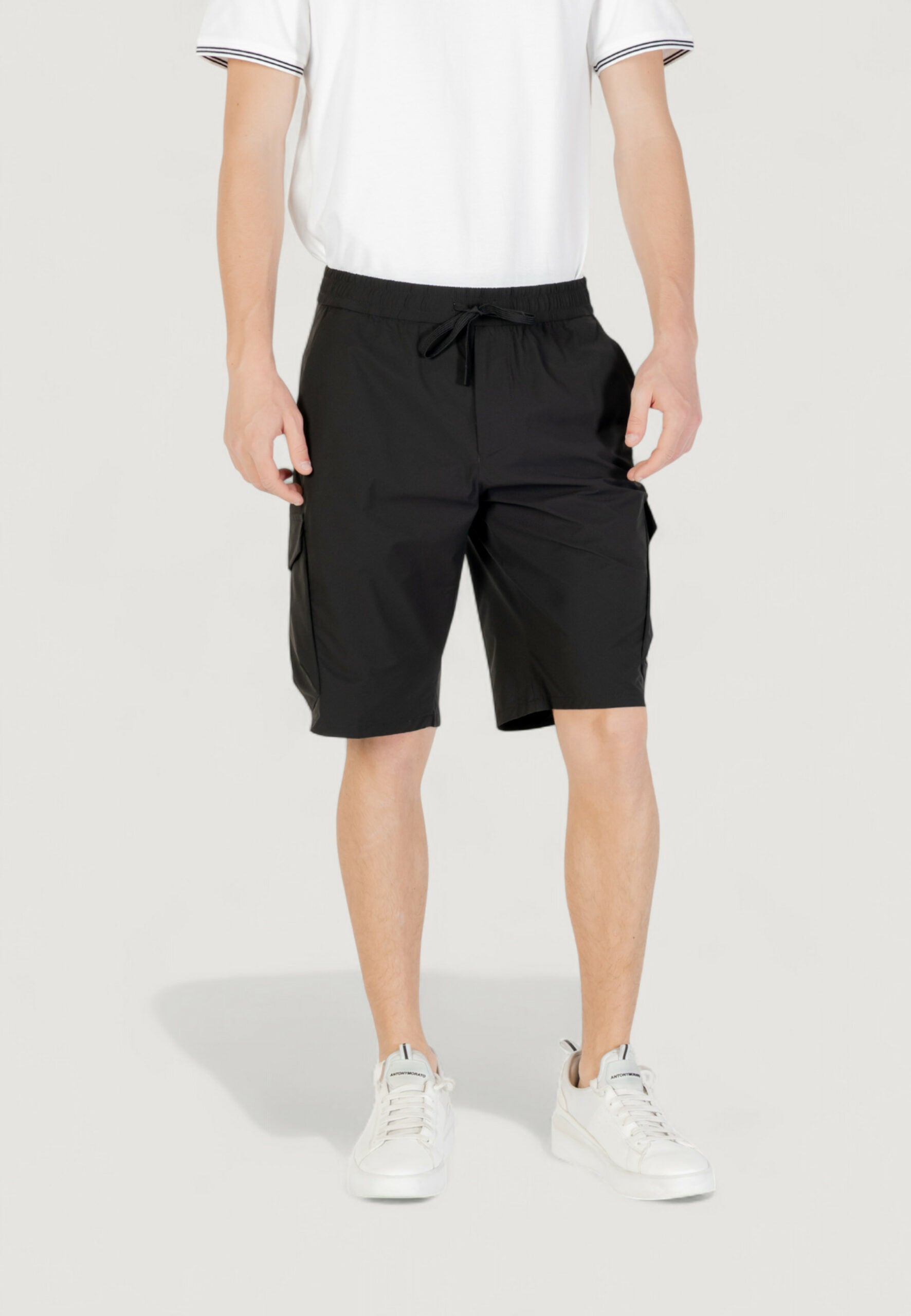 ボス サーベース カーゴ バミューダ ショーツ - ブラック