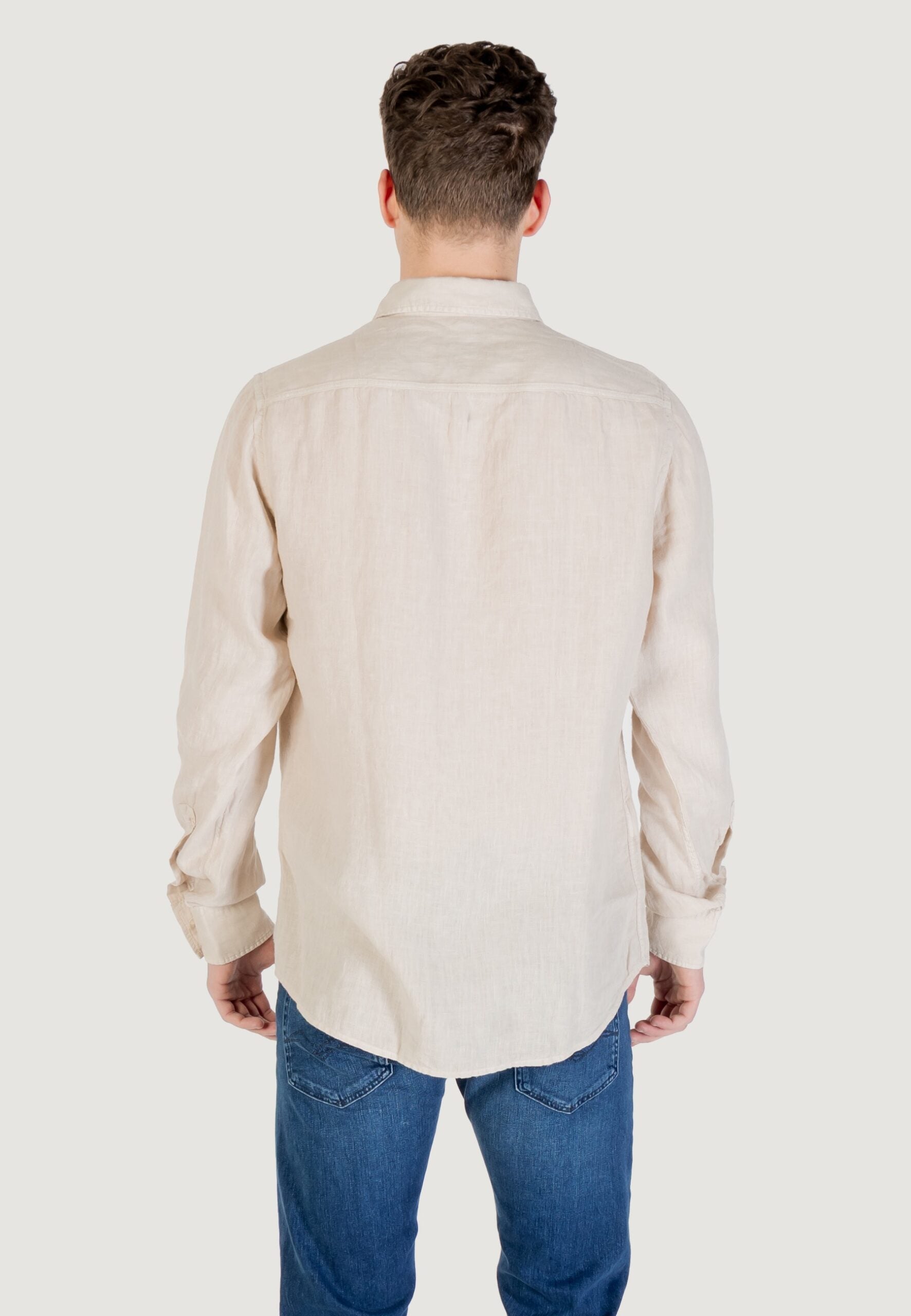 Boss Relegant-6-M Long Sleeve Shirt - Light Beige
