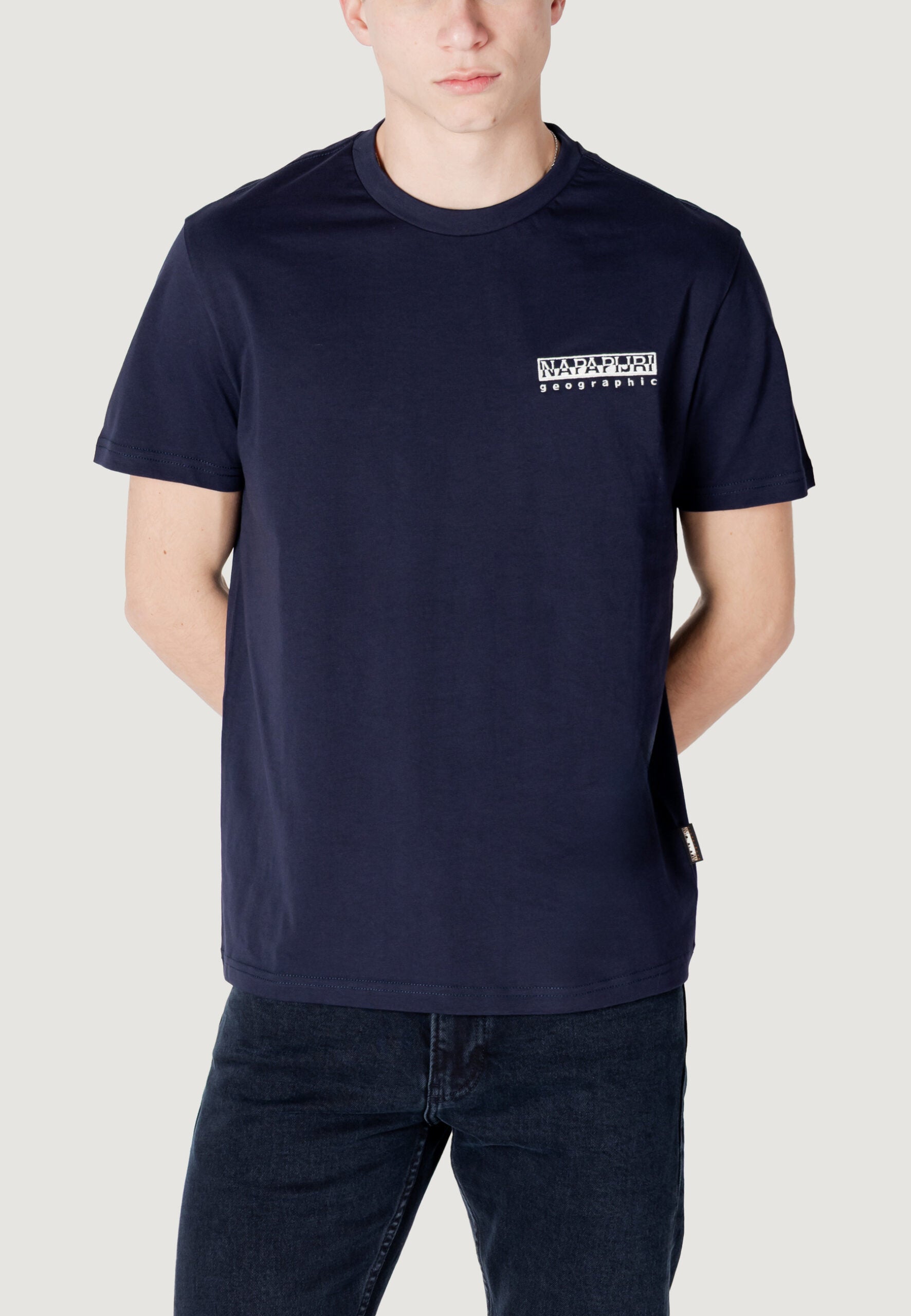 Napapijri S-Vignoni Back T-Shirt - Navy Blue