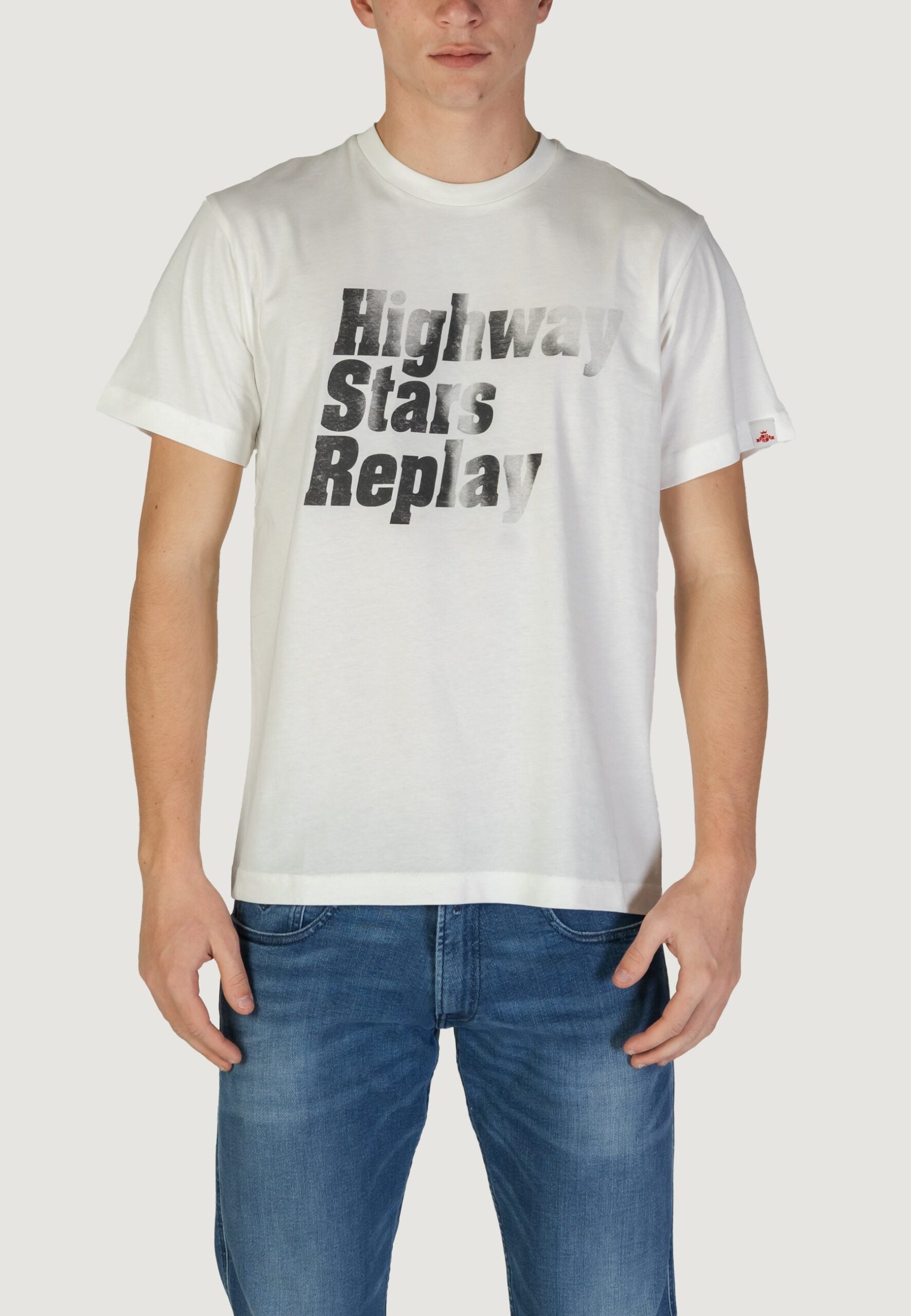 Replay M3035 White T-Shirt