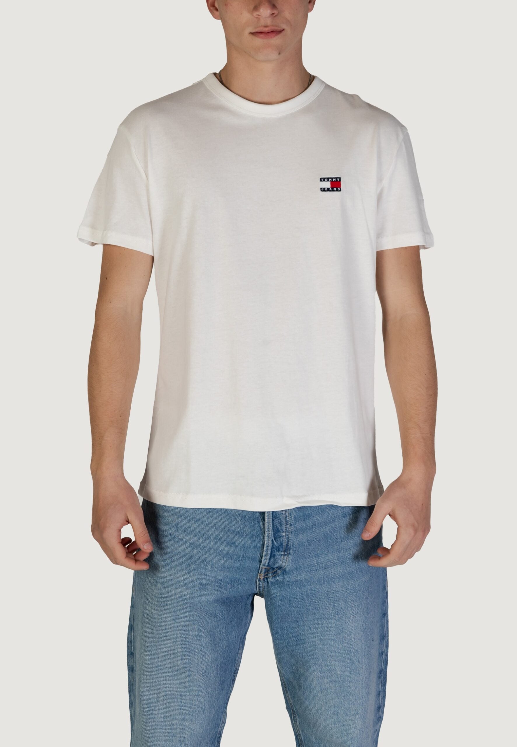 トミーヒルフィガージーンズ TJM レギュラーバッジ Tシャツ - ホワイト