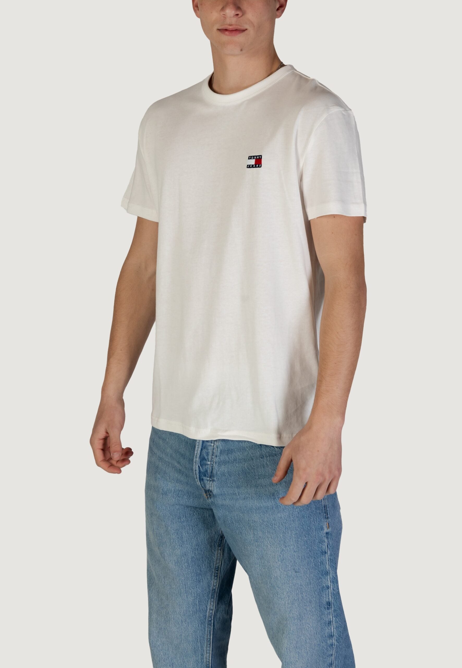 トミーヒルフィガージーンズ TJM レギュラーバッジ Tシャツ - ホワイト
