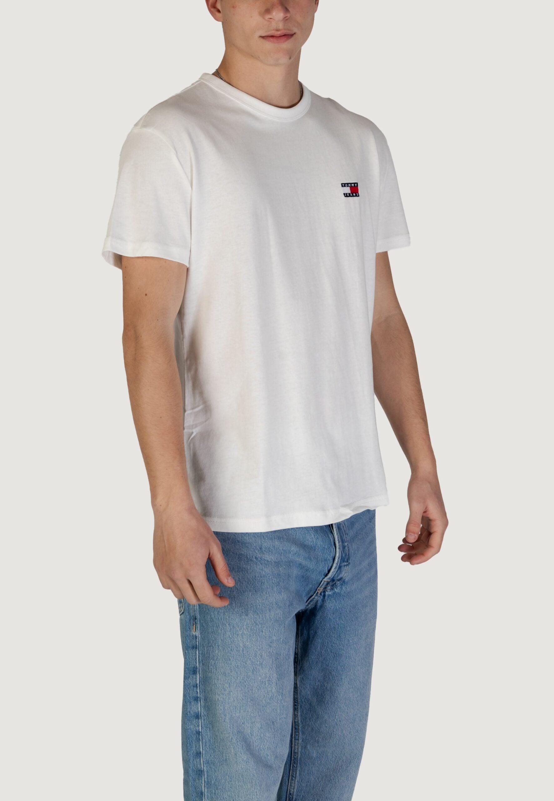 トミーヒルフィガージーンズ TJM レギュラーバッジ Tシャツ - ホワイト