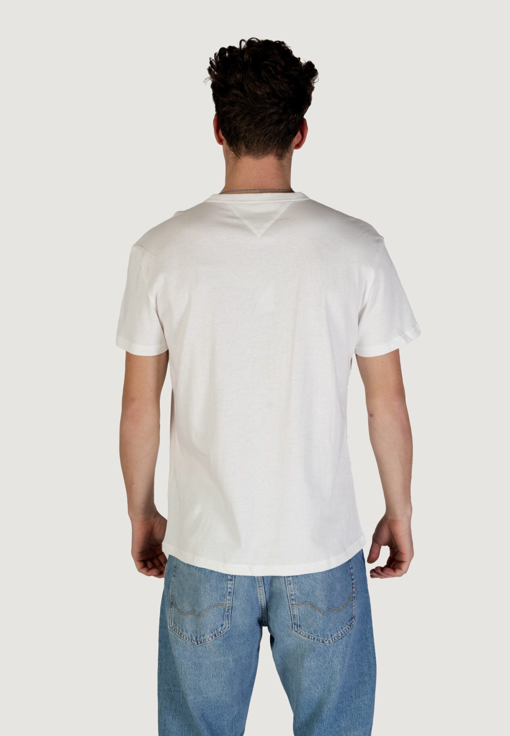 トミーヒルフィガージーンズ TJM レギュラーバッジ Tシャツ - ホワイト