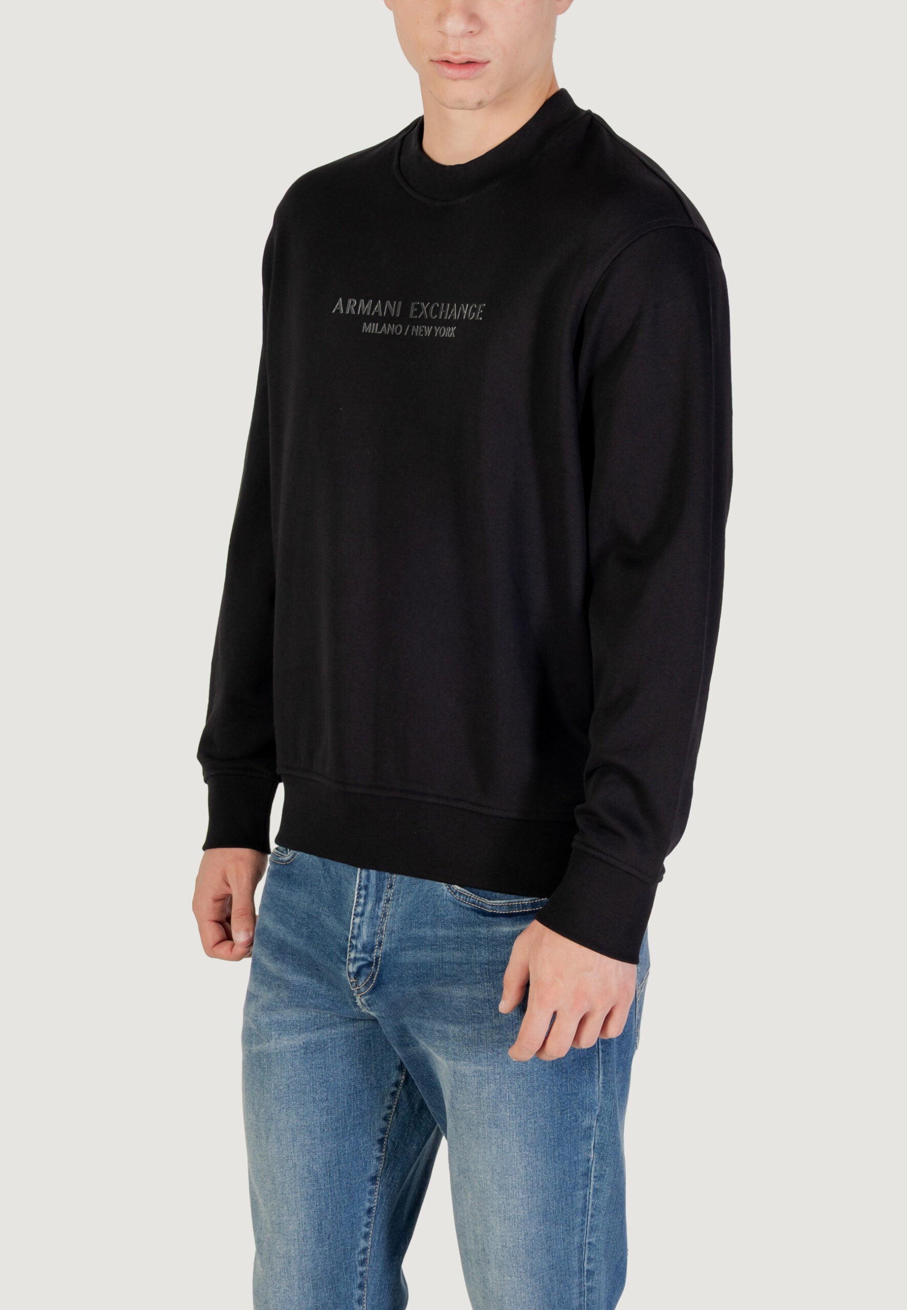 Armani Exchange Men's Black Hoodie