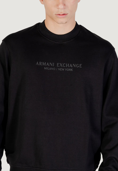 Armani Exchange Men's Black Hoodie