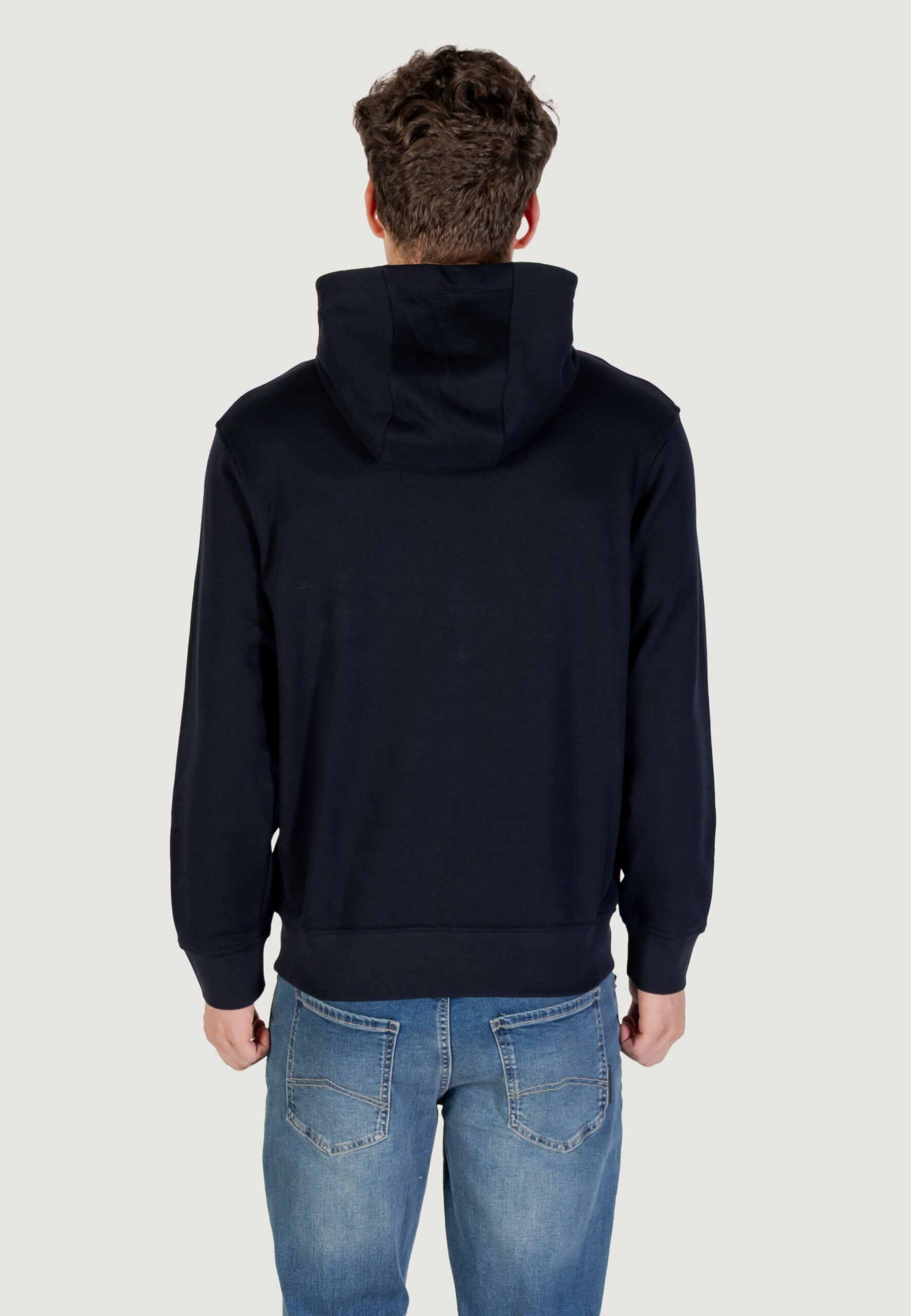 Armani Exchange Men's Dark Blue Hoodie