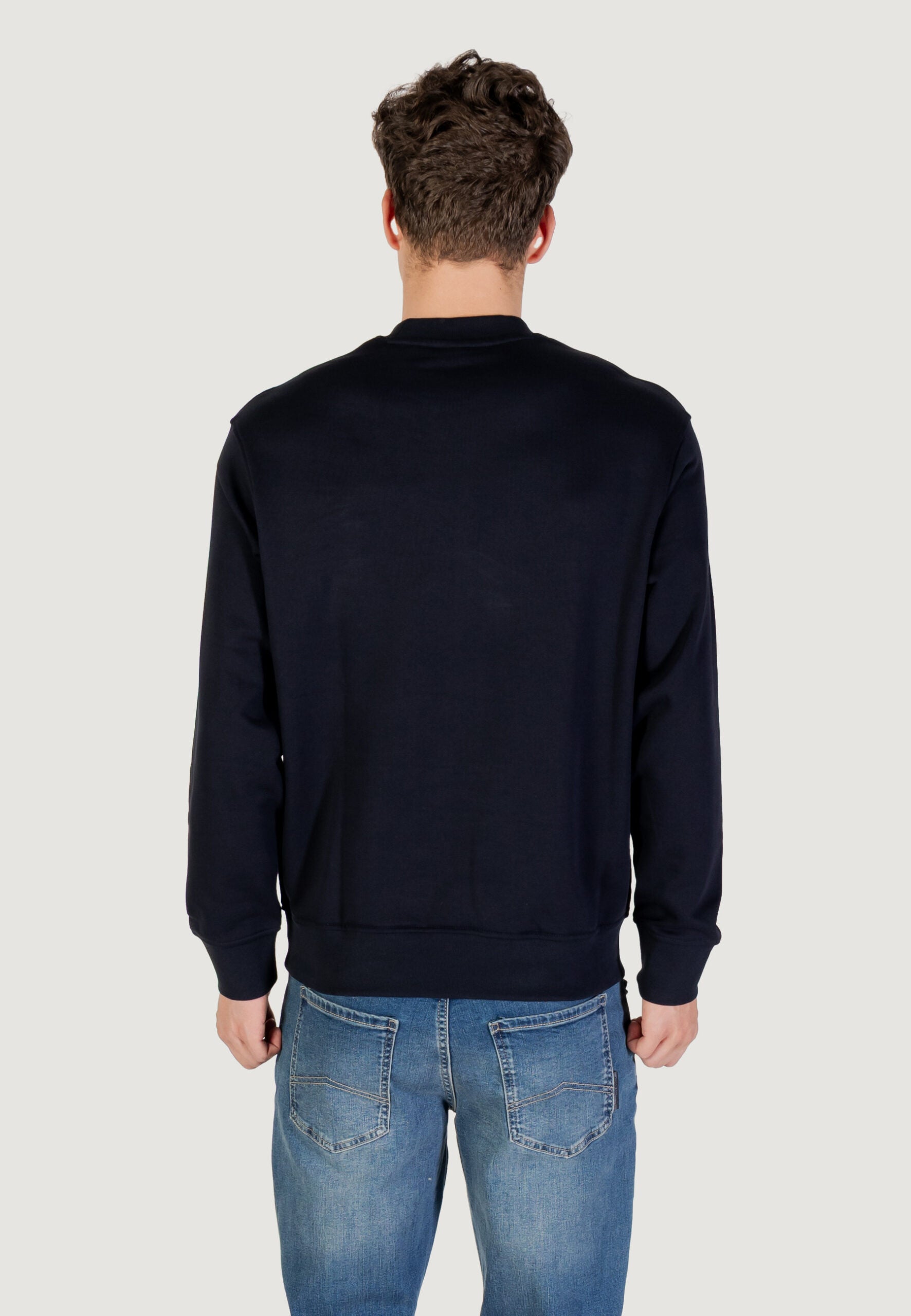 Armani Exchange Men's Dark Blue Hoodie