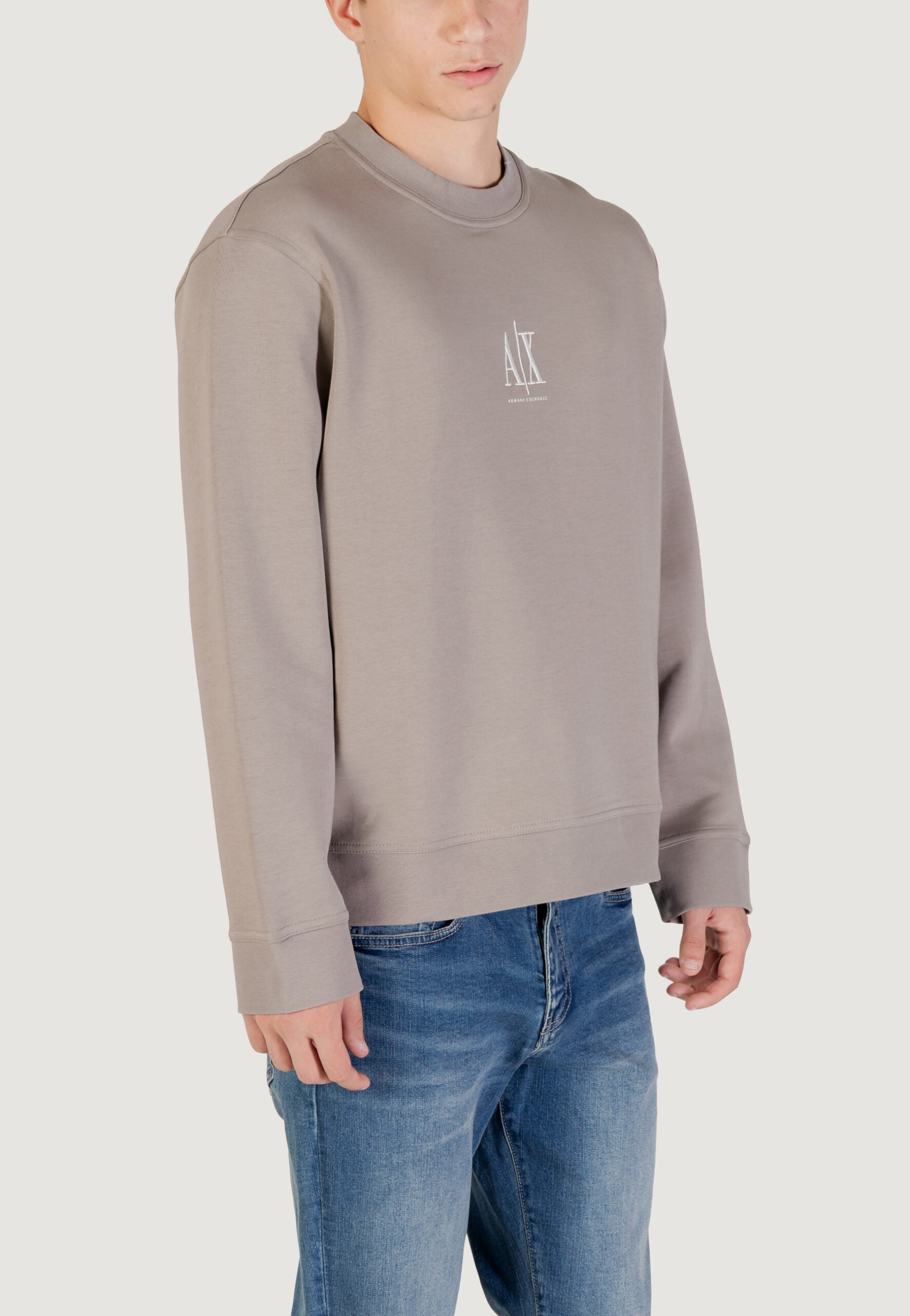 Armani Exchange Men's Taupe Hoodie