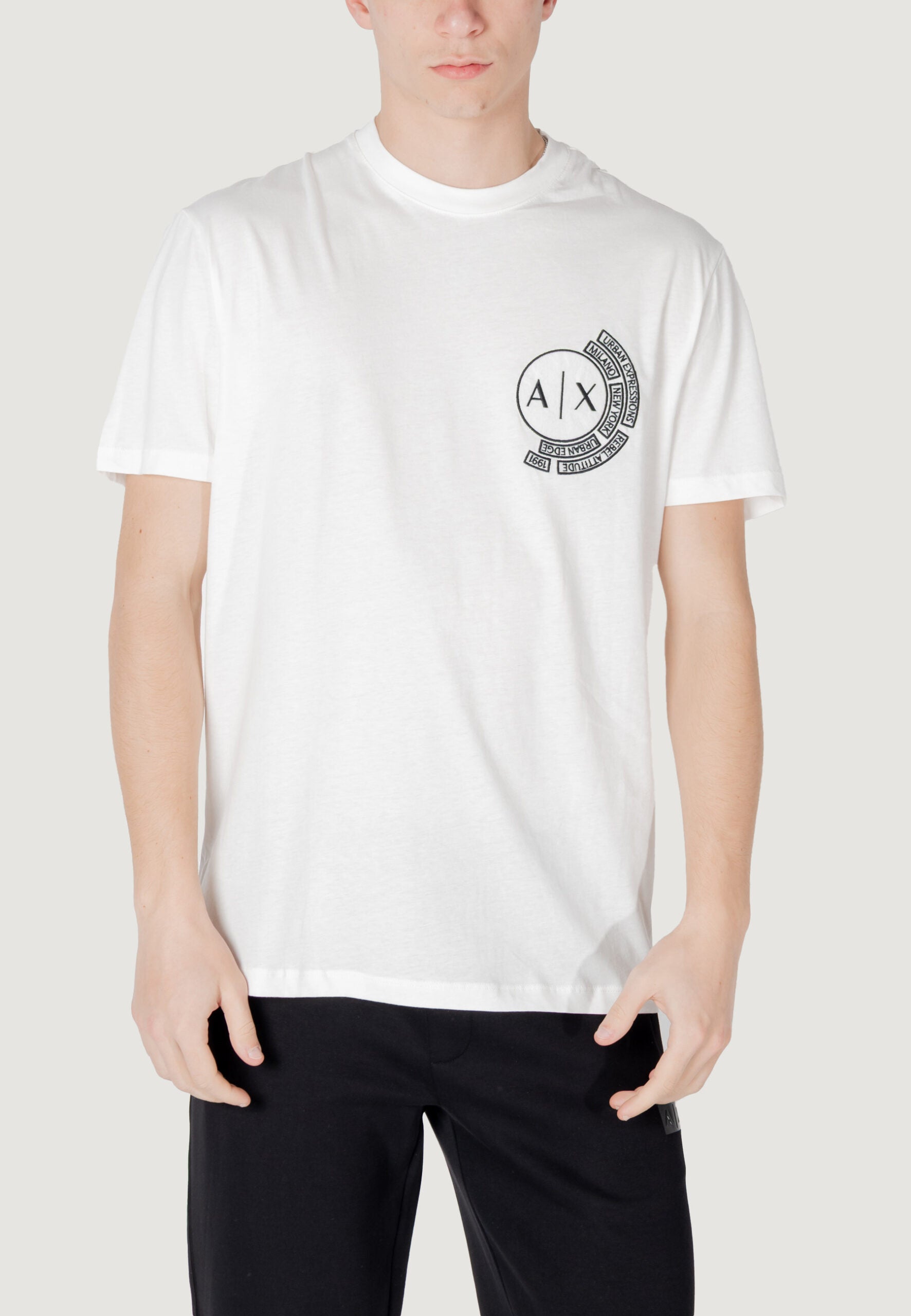 Armani Exchange Men's White T-Shirt