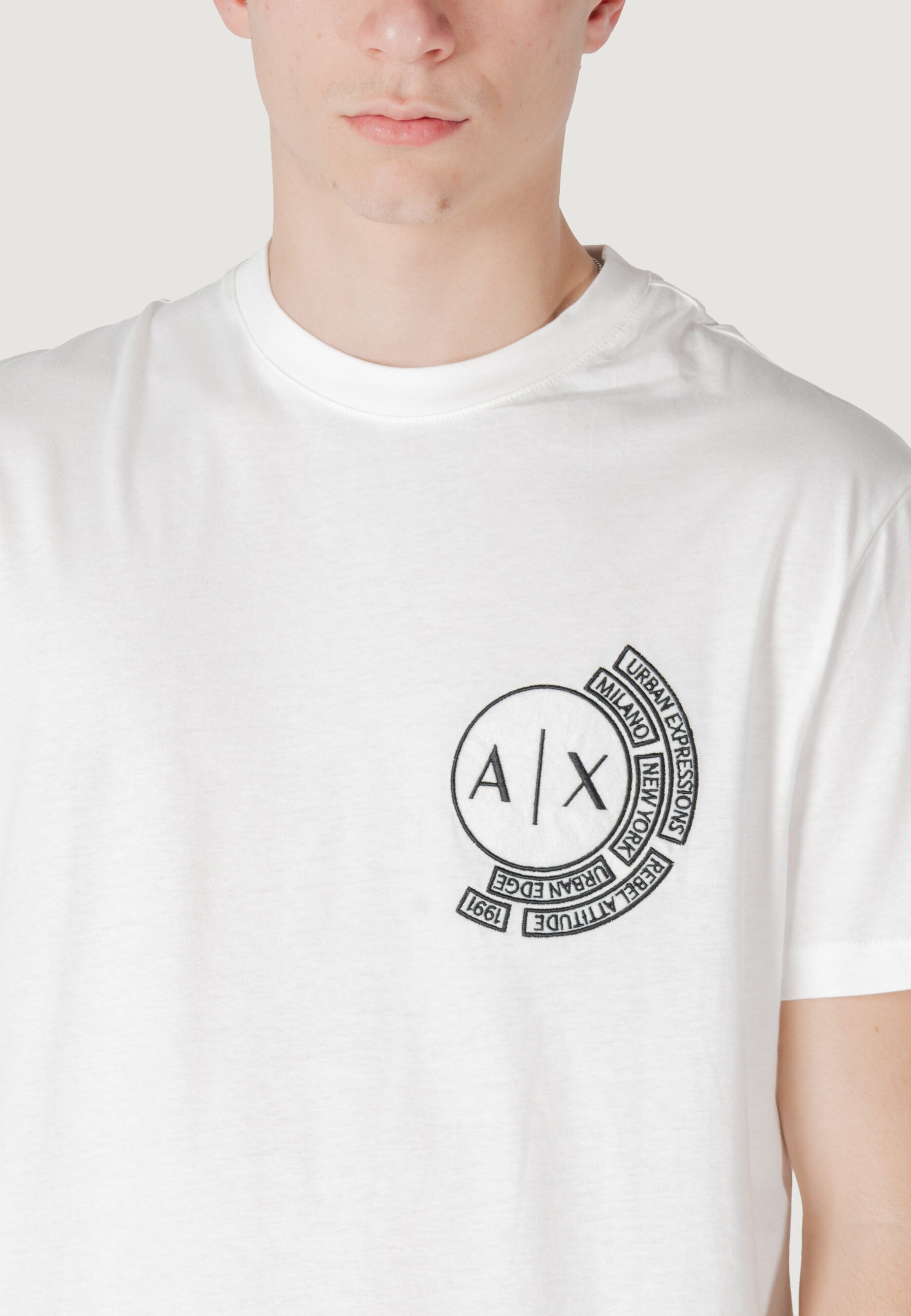 Armani Exchange Men's White T-Shirt