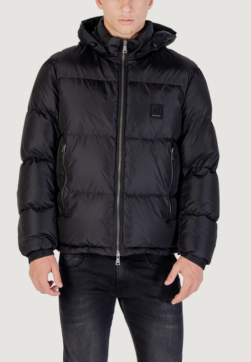 Armani Exchange Men's Black Down Puffer Jacket