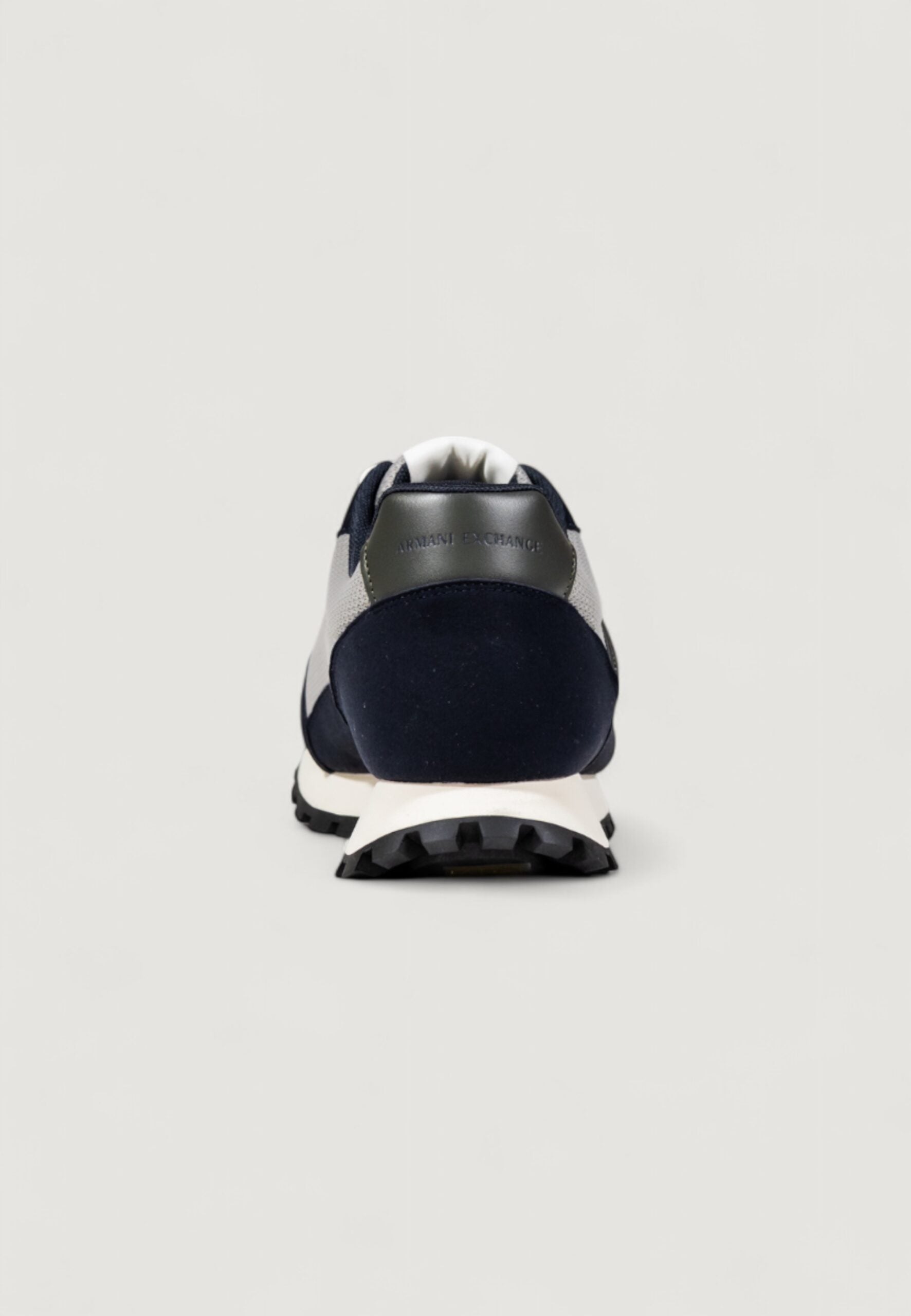 Armani Exchange Men's Dark Blue and Grey Sneakers