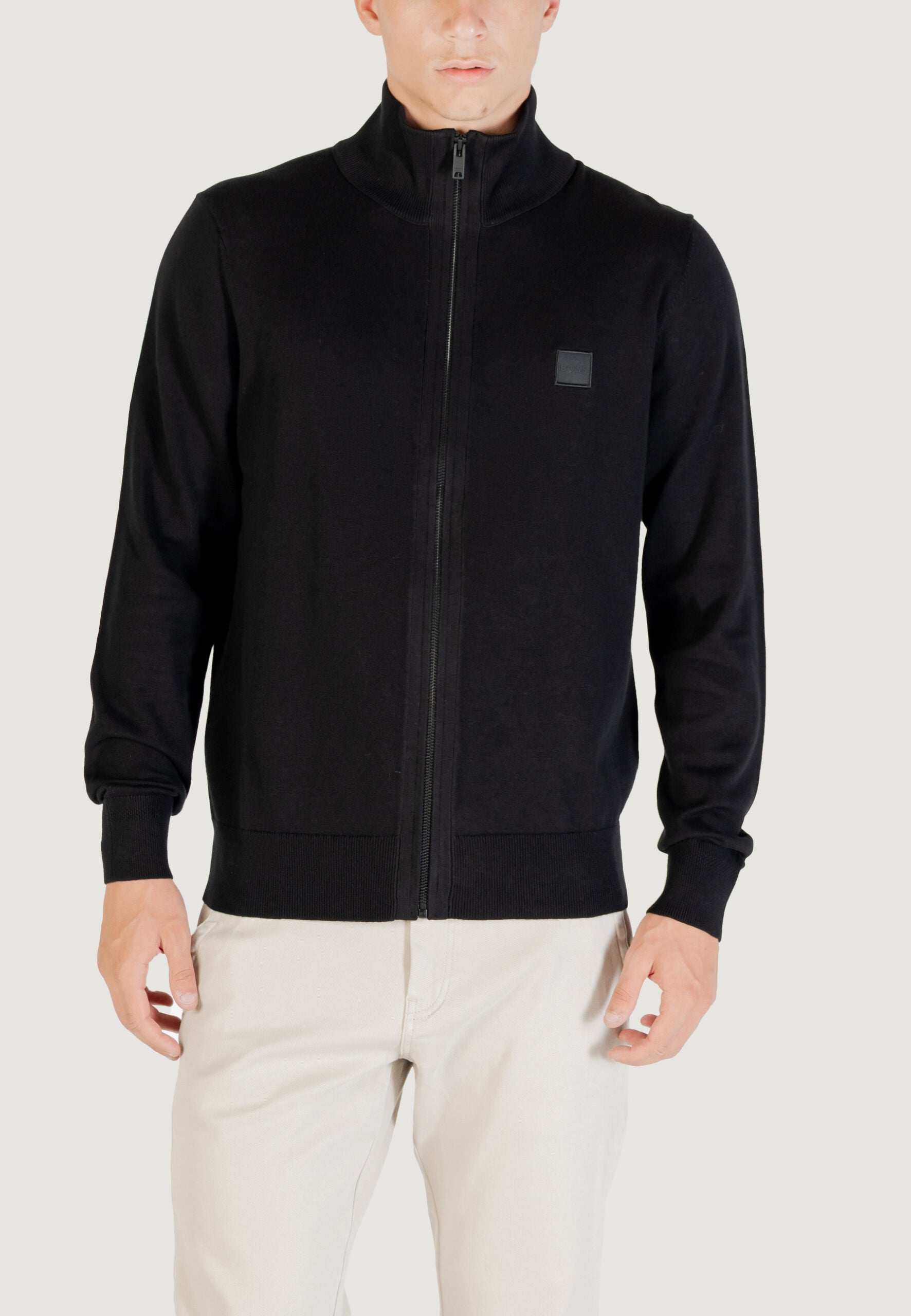 BOSS Men's Black Cardigan 50543692