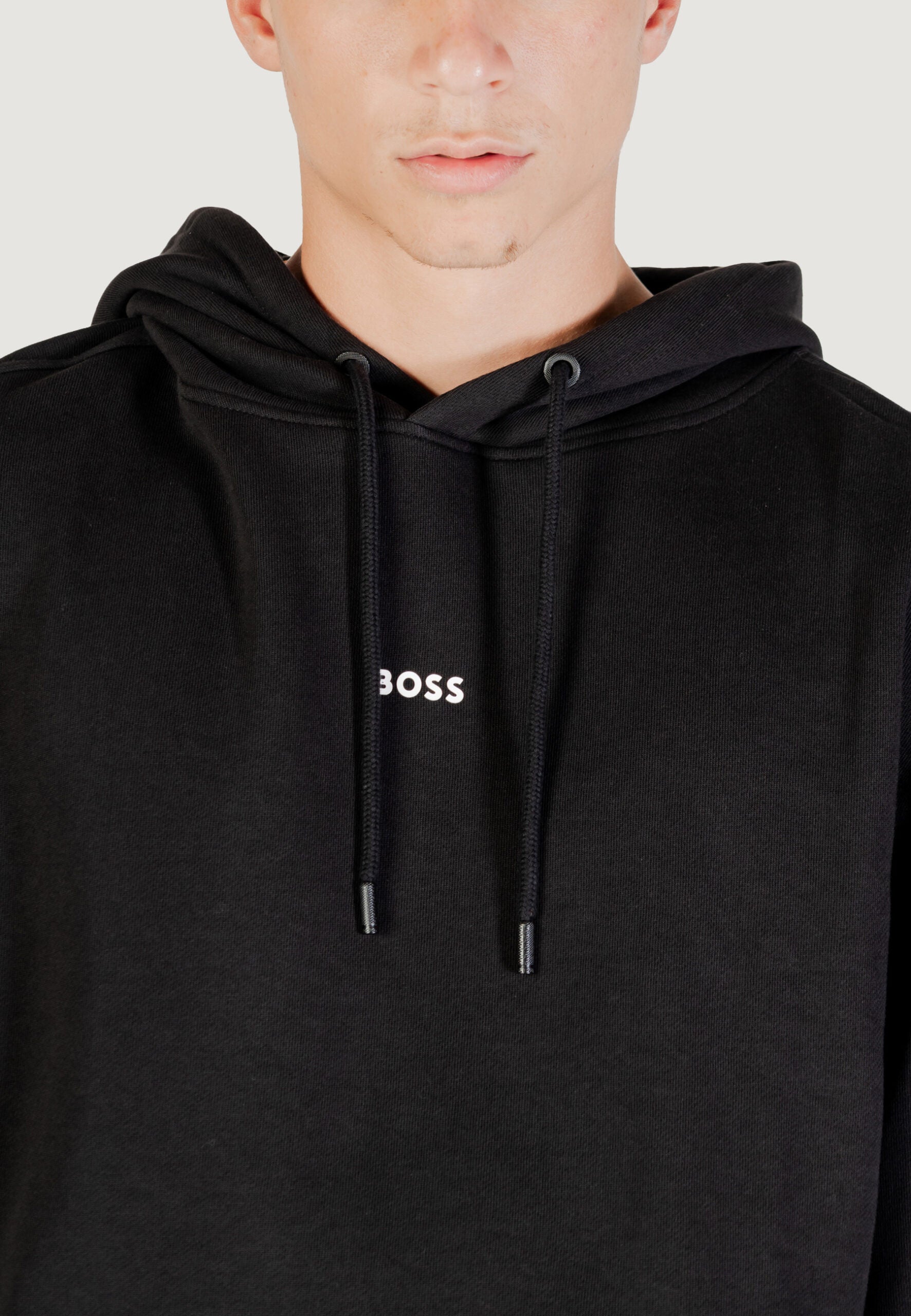 BOSS メンズ ブラック パーカー