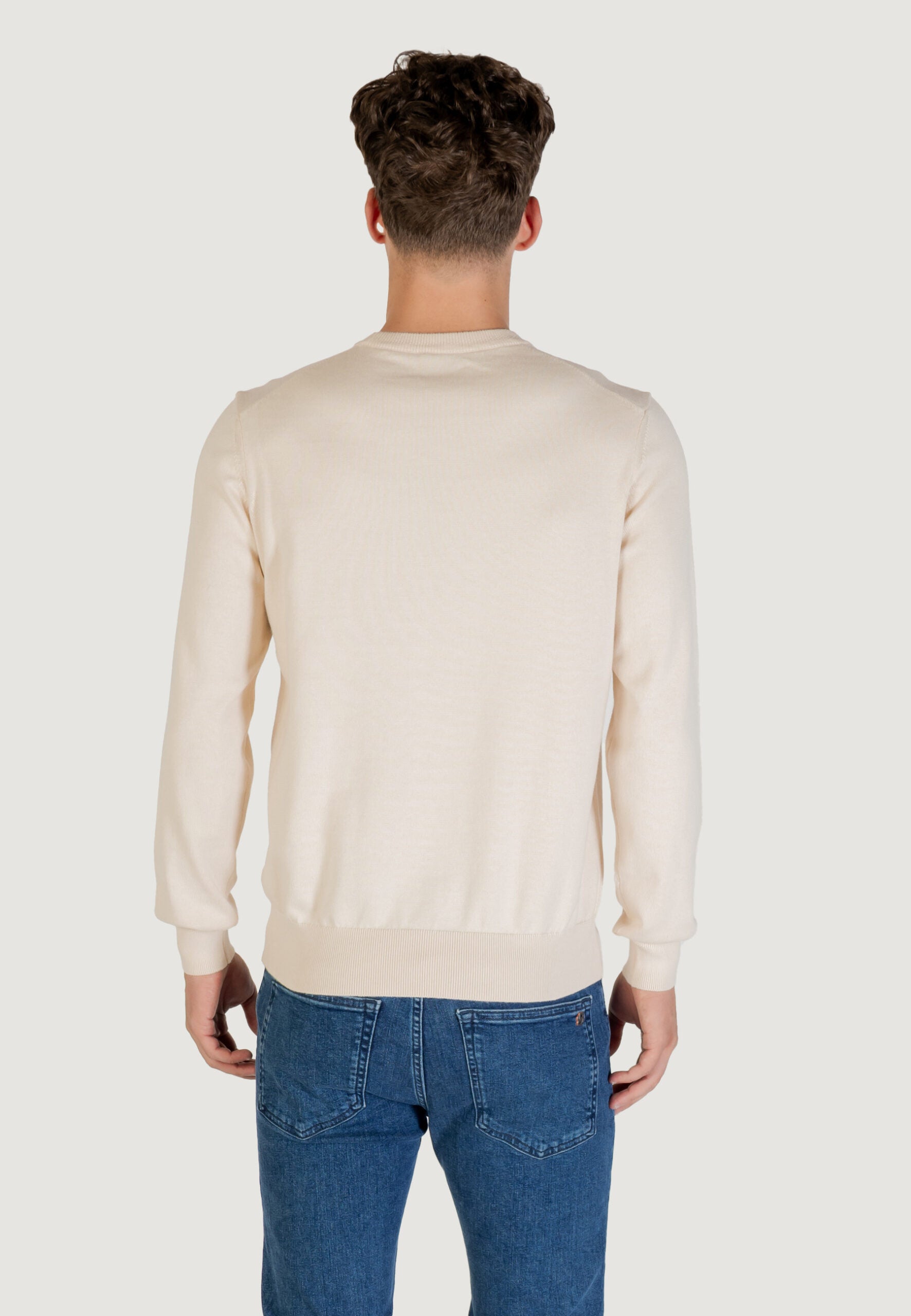 BOSS Men's Ivory Sweater