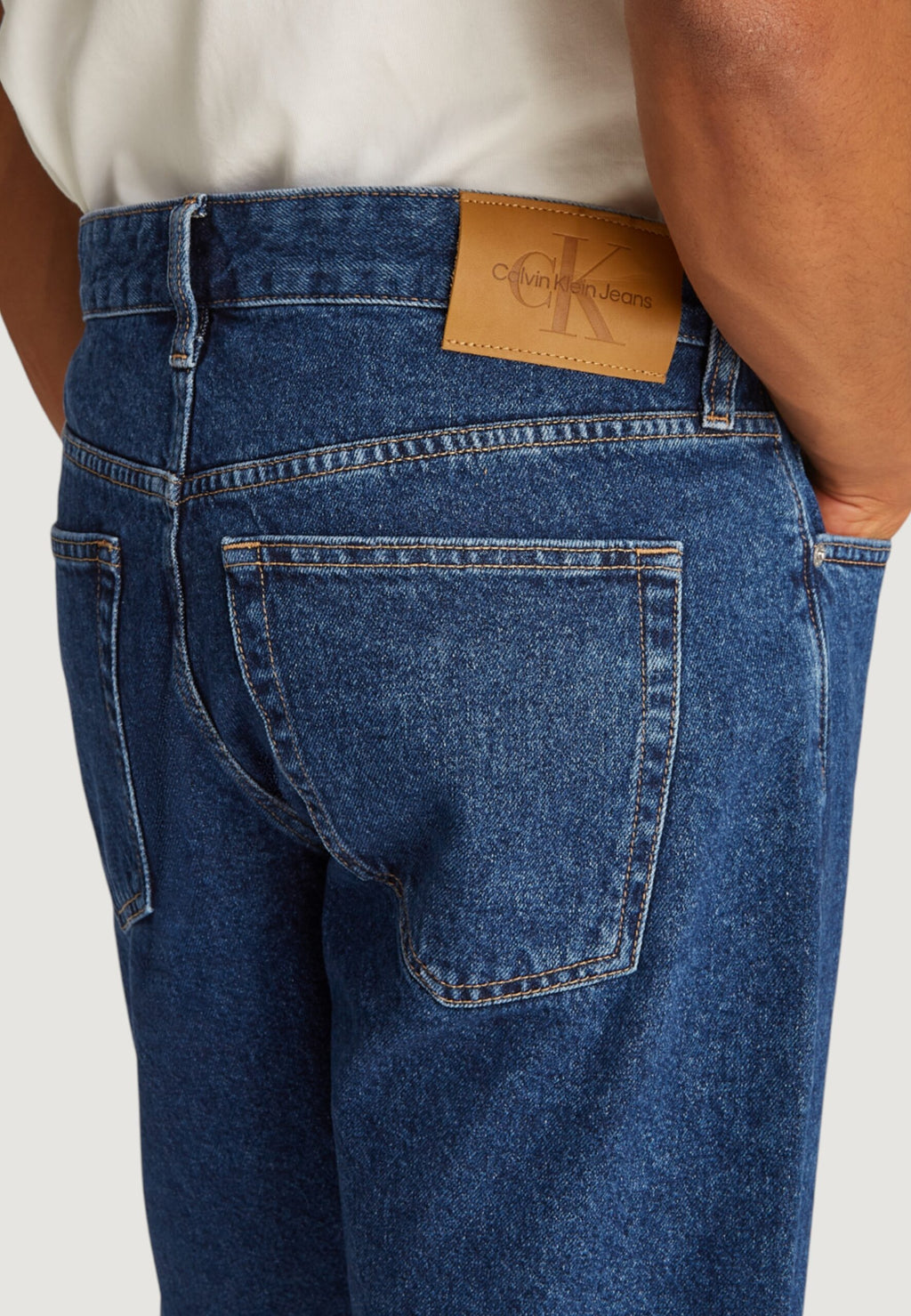 Calvin Klein Jeans Regular Dark Denim Bermuda Shorts