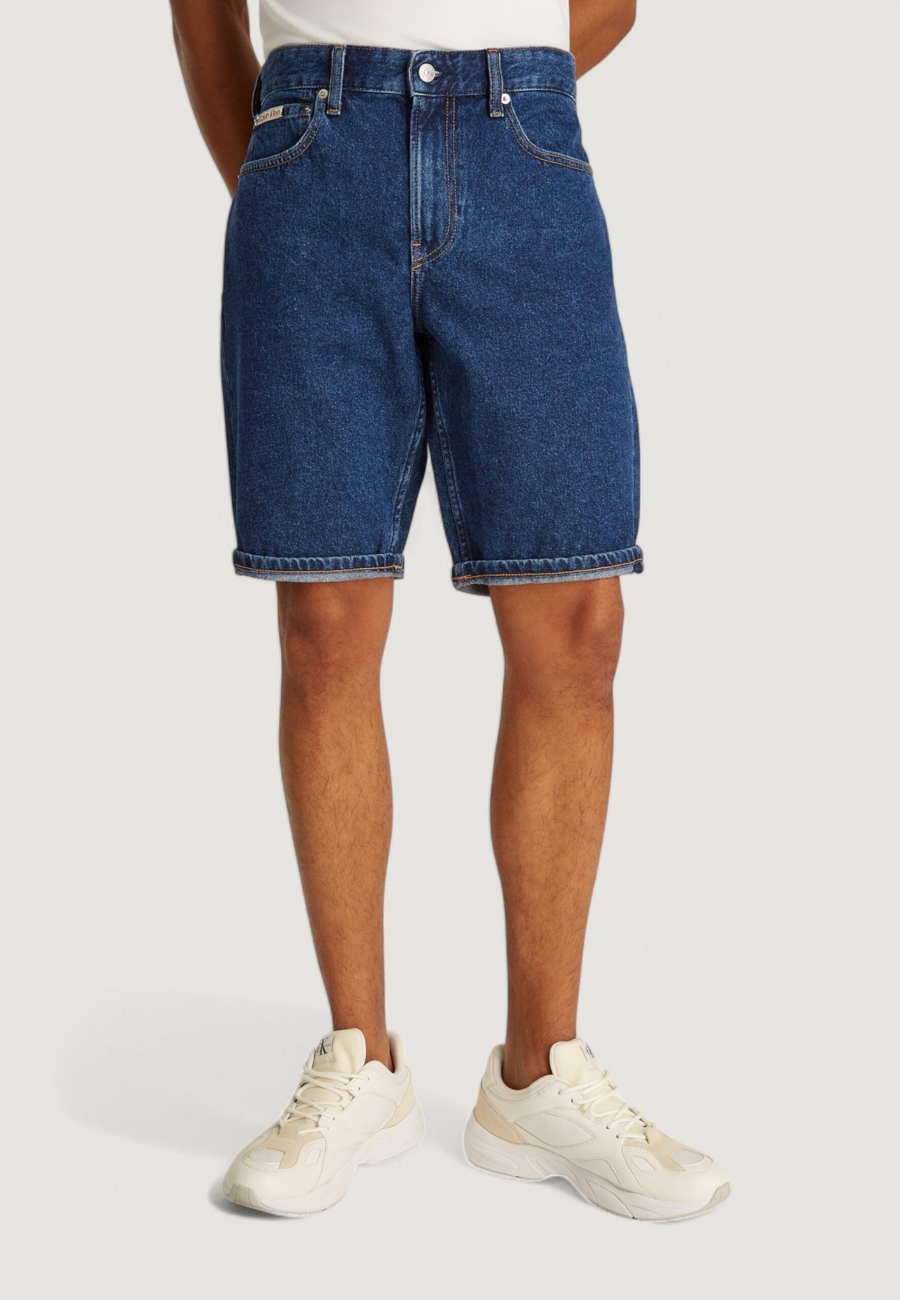 Calvin Klein Jeans Regular Dark Denim Bermuda Shorts